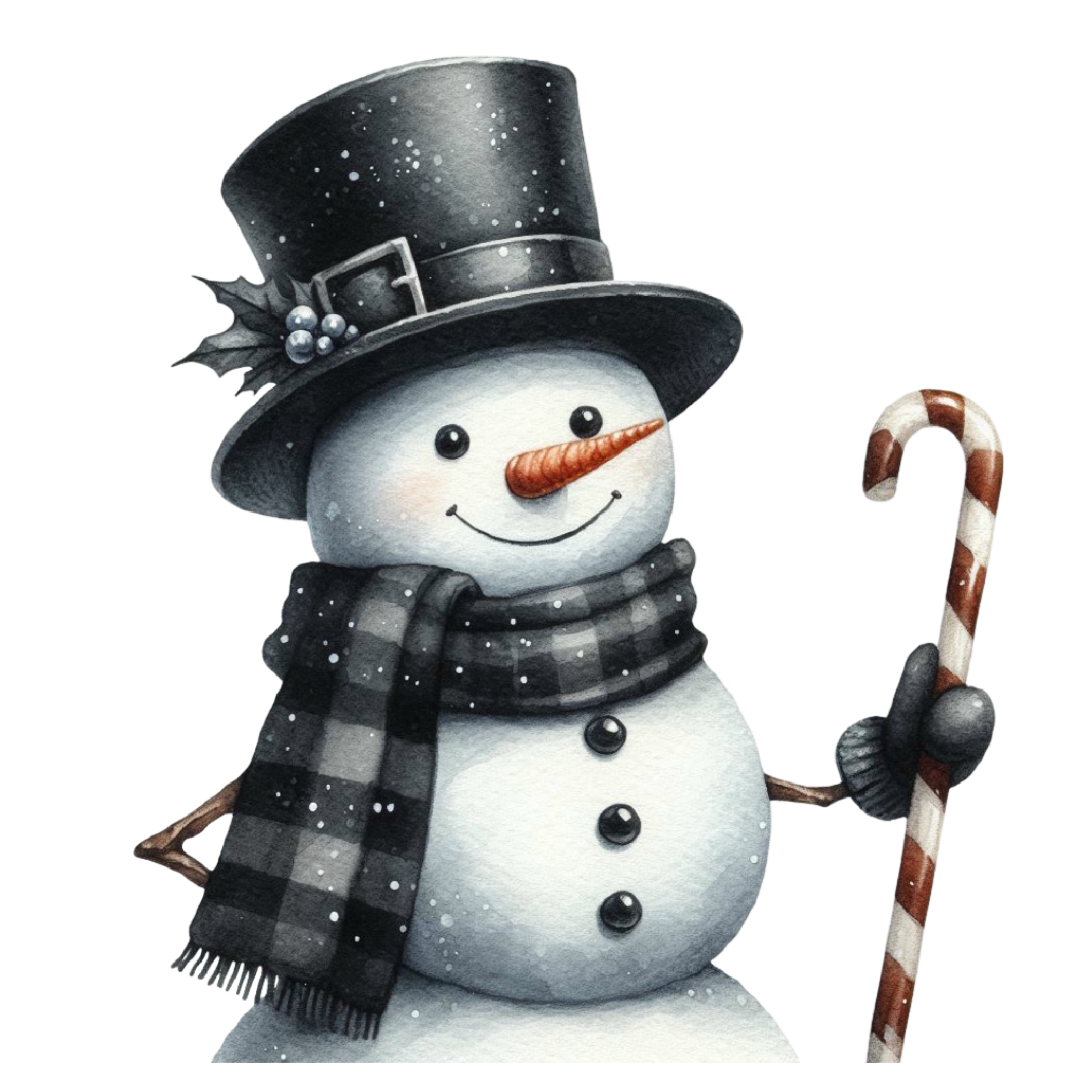 Gothic Christmas Decal 4