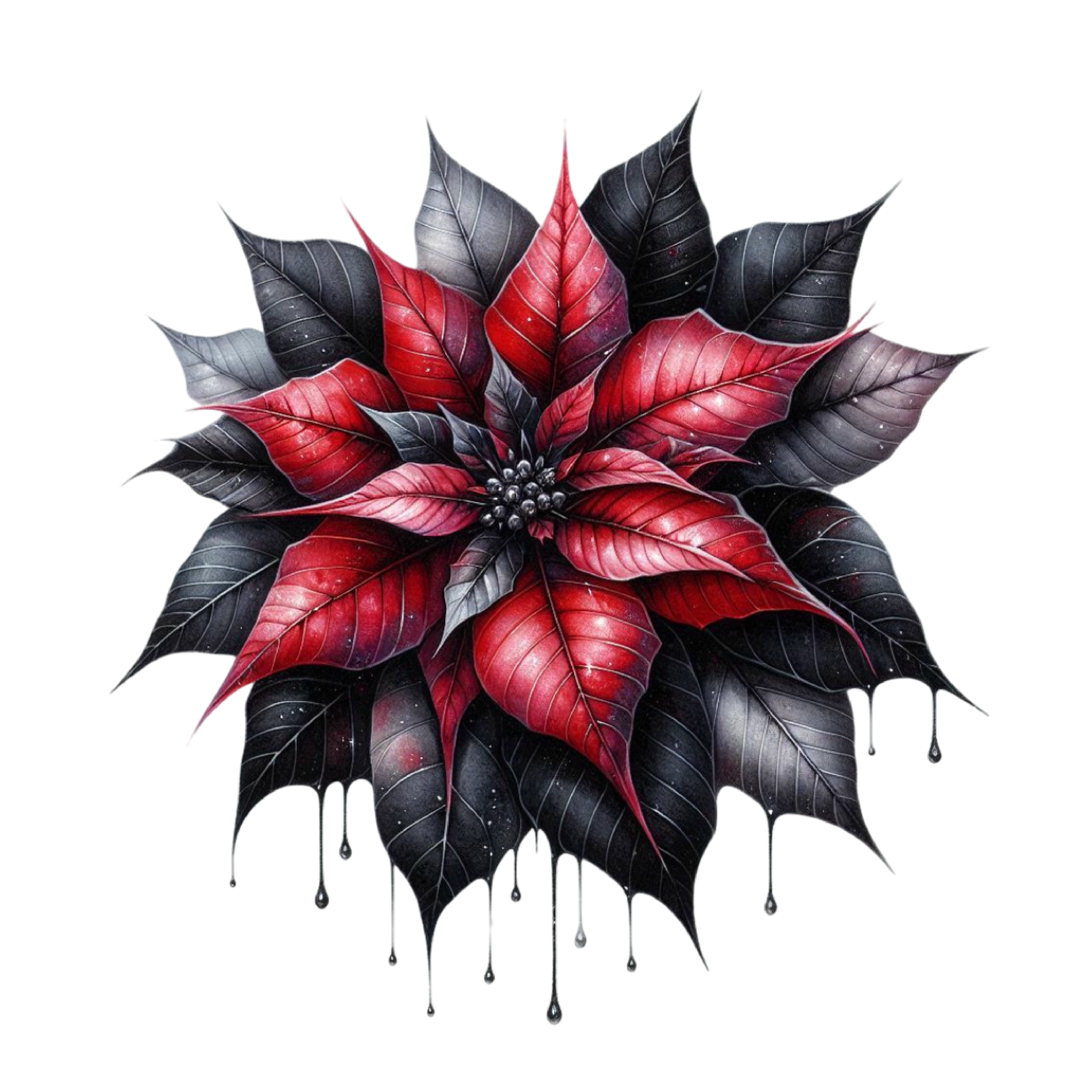 Gothic Christmas Decal 1