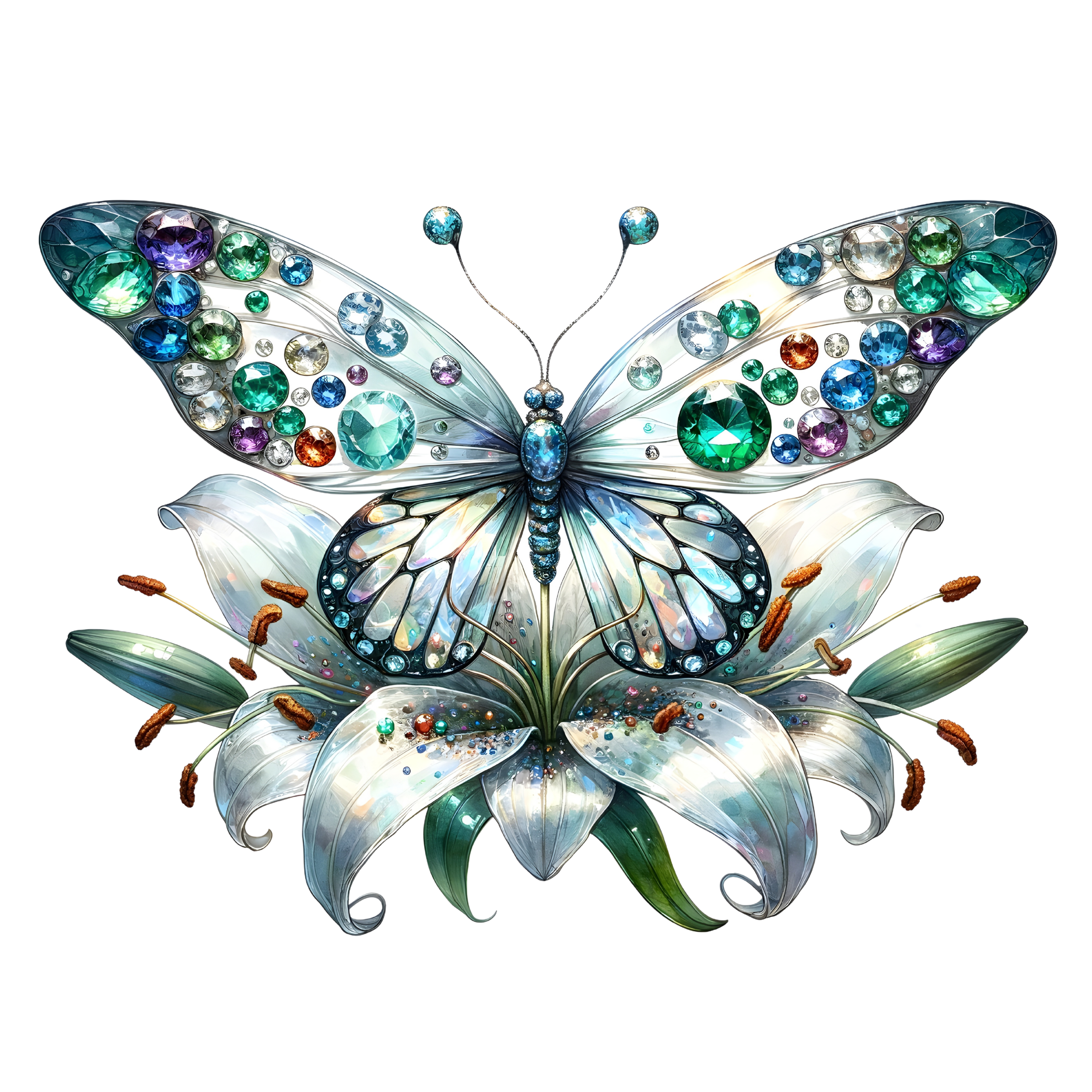 Gem Butterfly 1