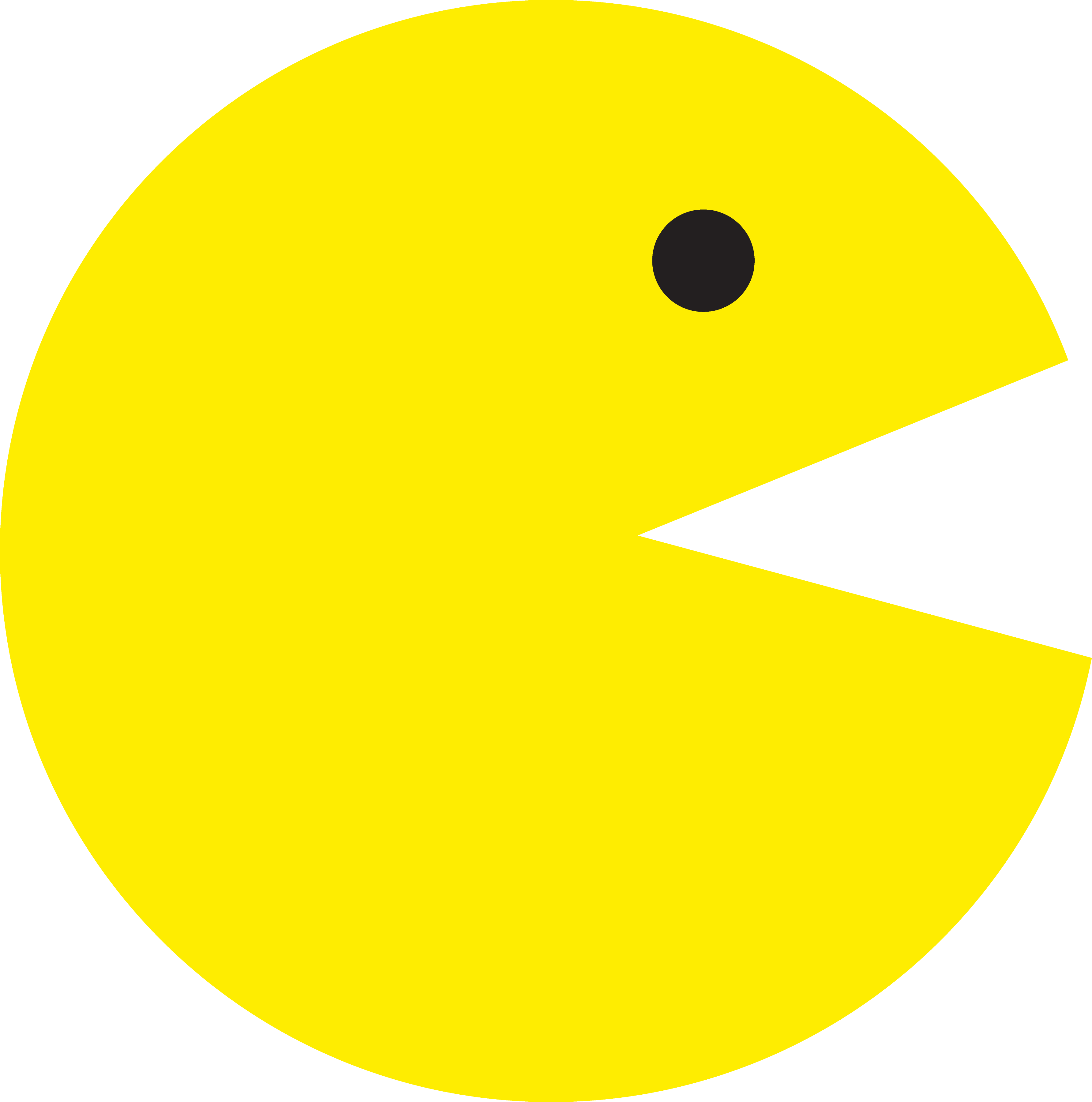 80'S PacMan Decal 1