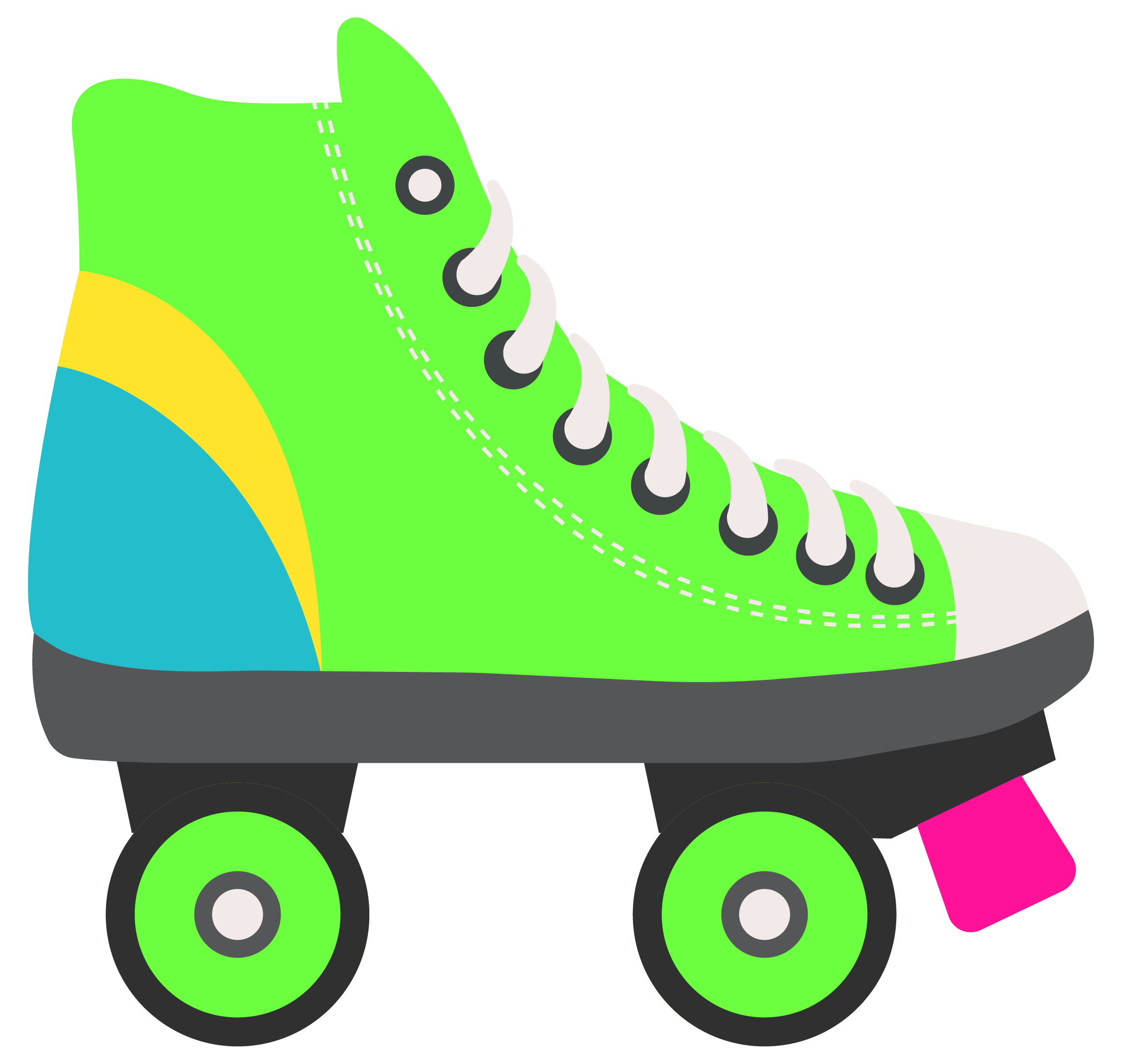 Roller Skate Decal 3