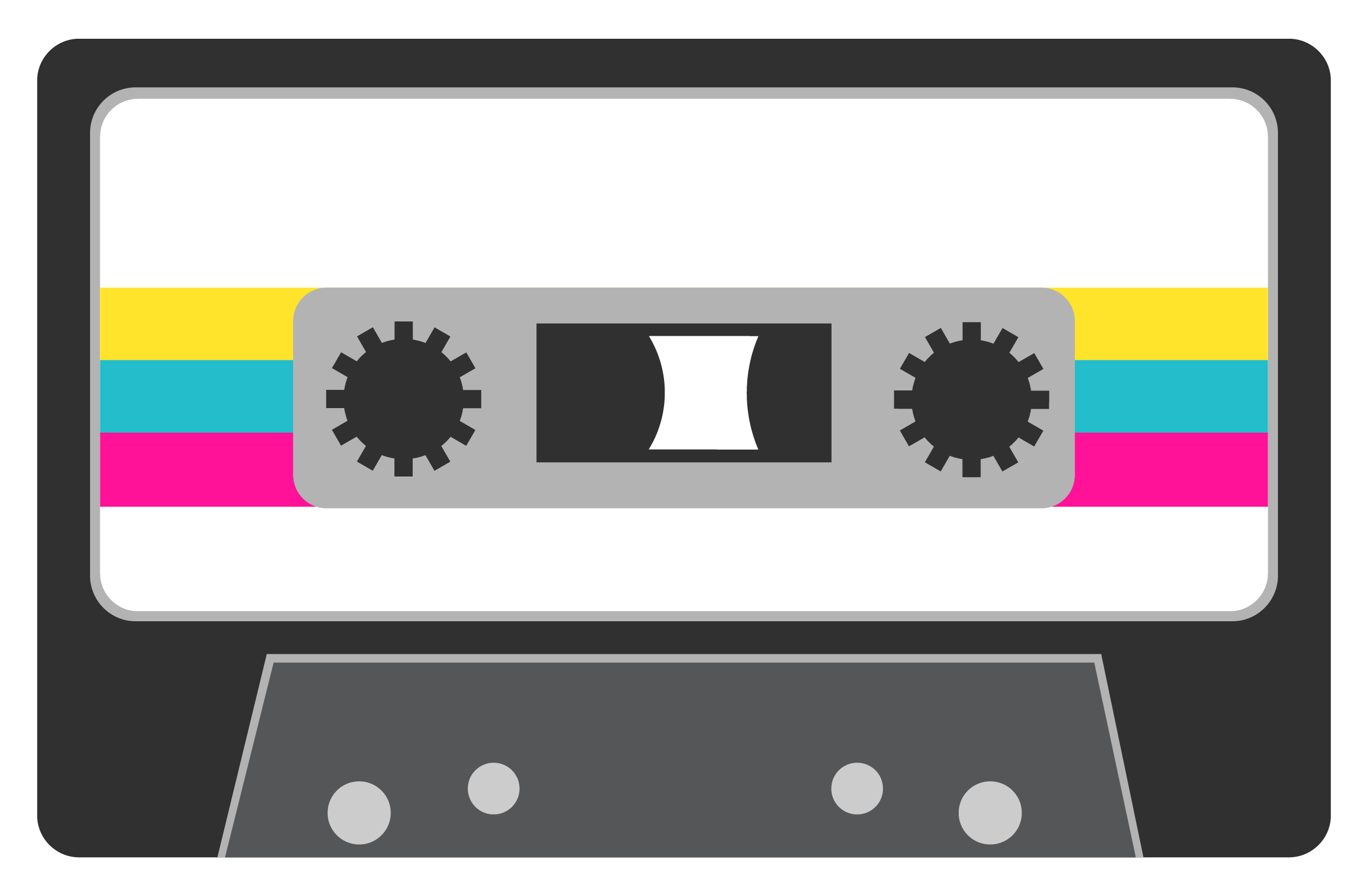 Cassette Tape Decal 1
