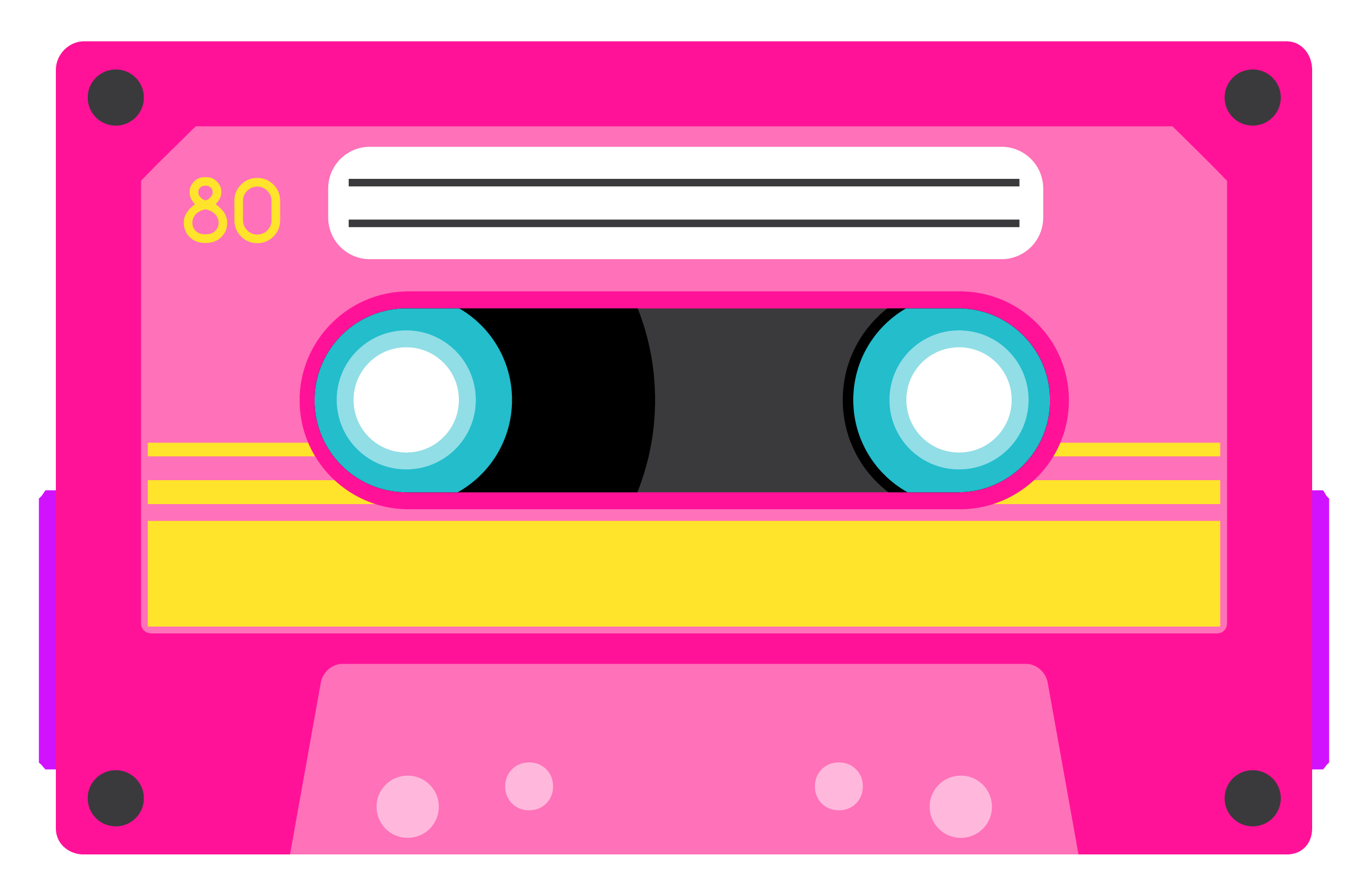 Cassette Tape Decal 2