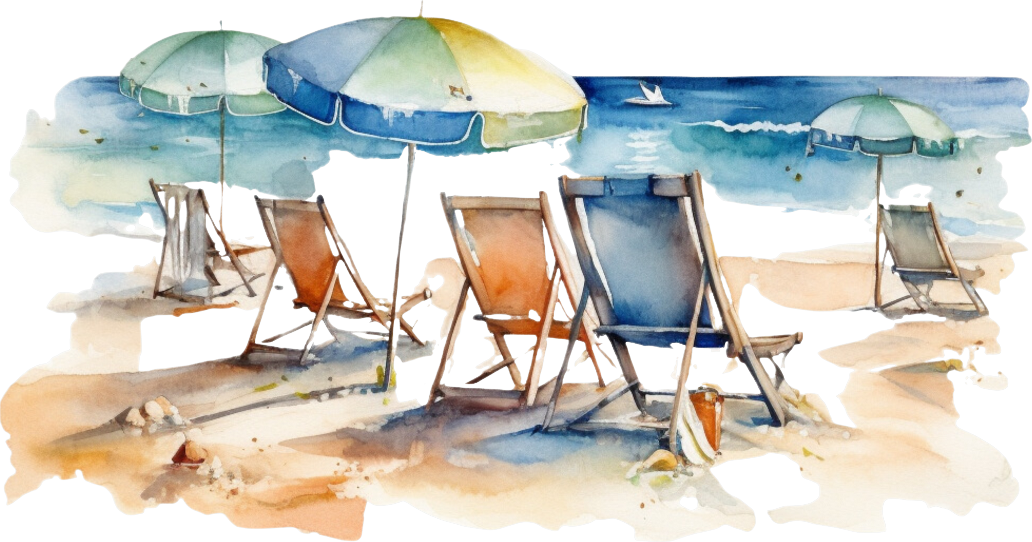 Beach Scenery Decal 7
