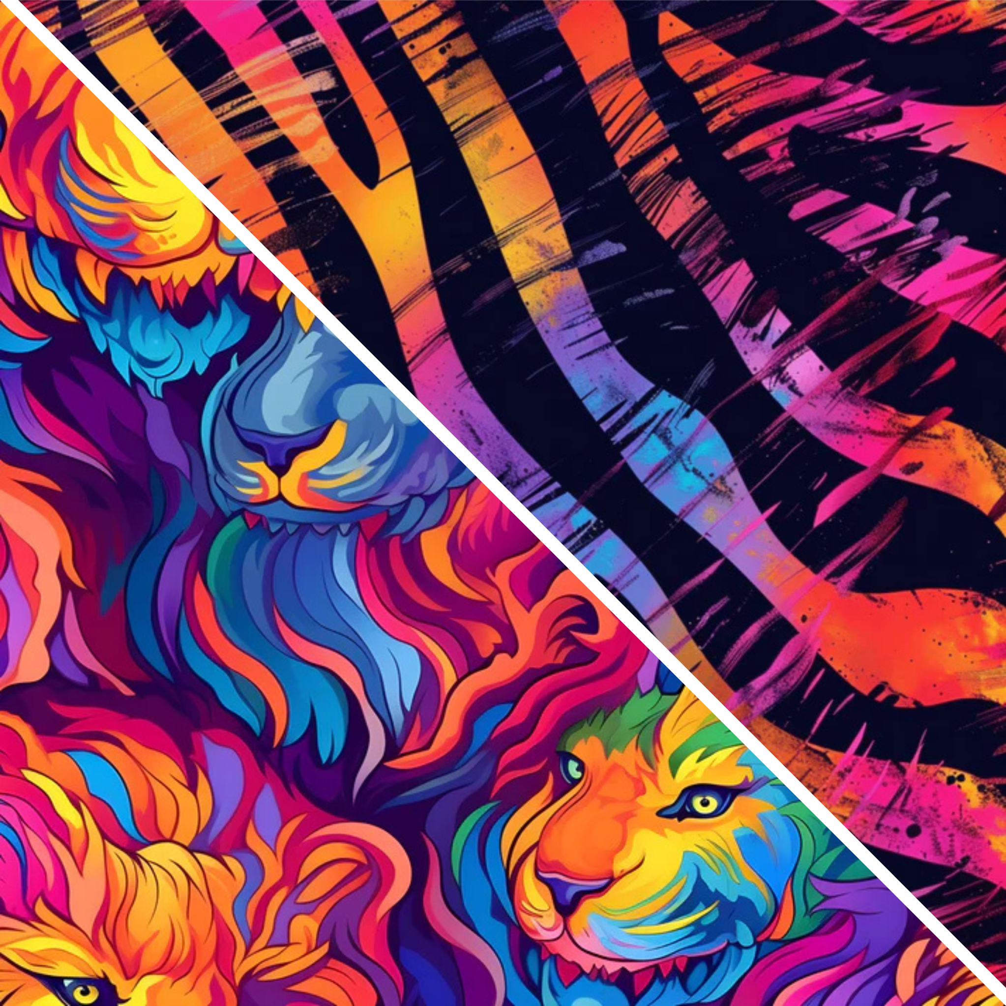 Bright Floral Mixed Media 10