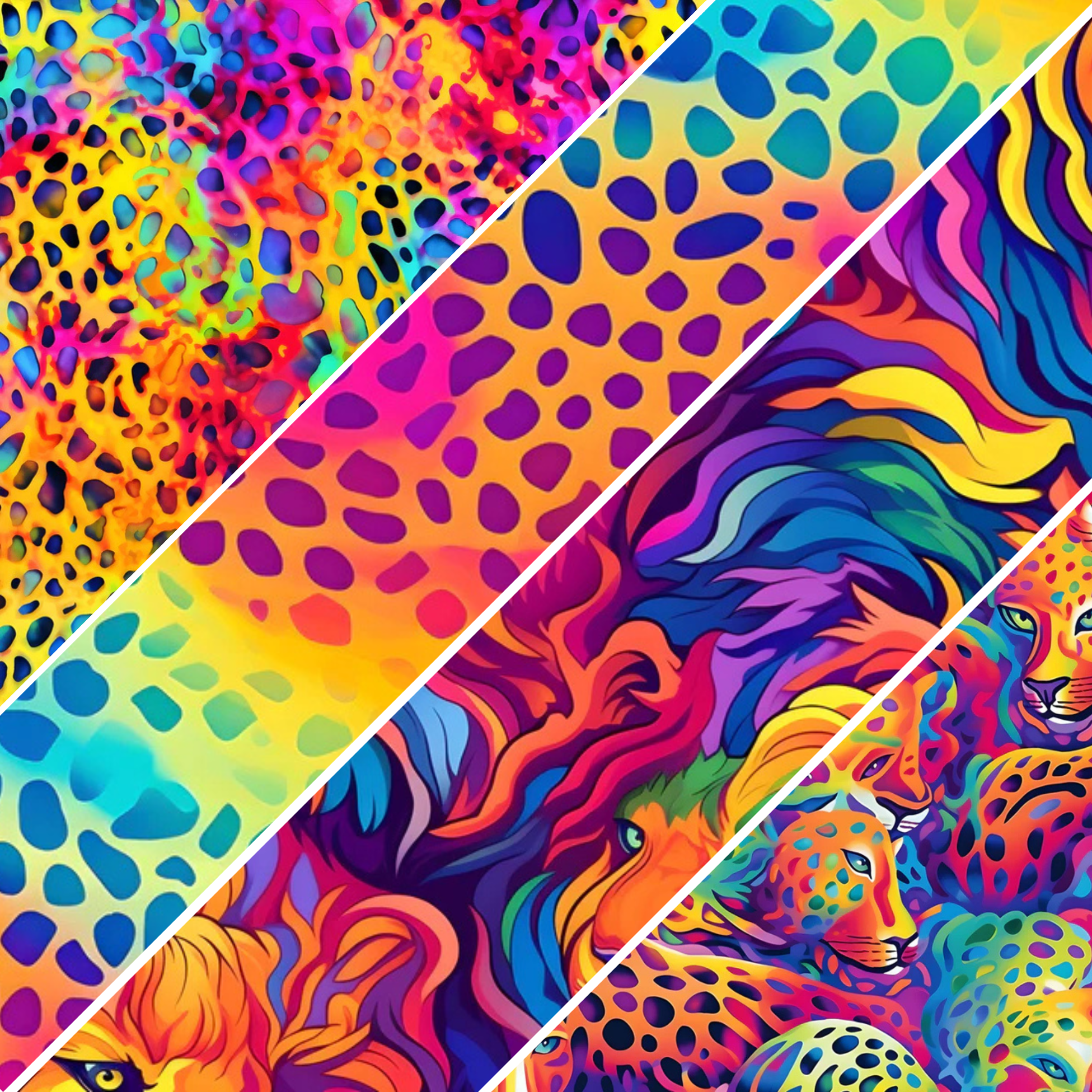 Bright Floral Mixed Media 7