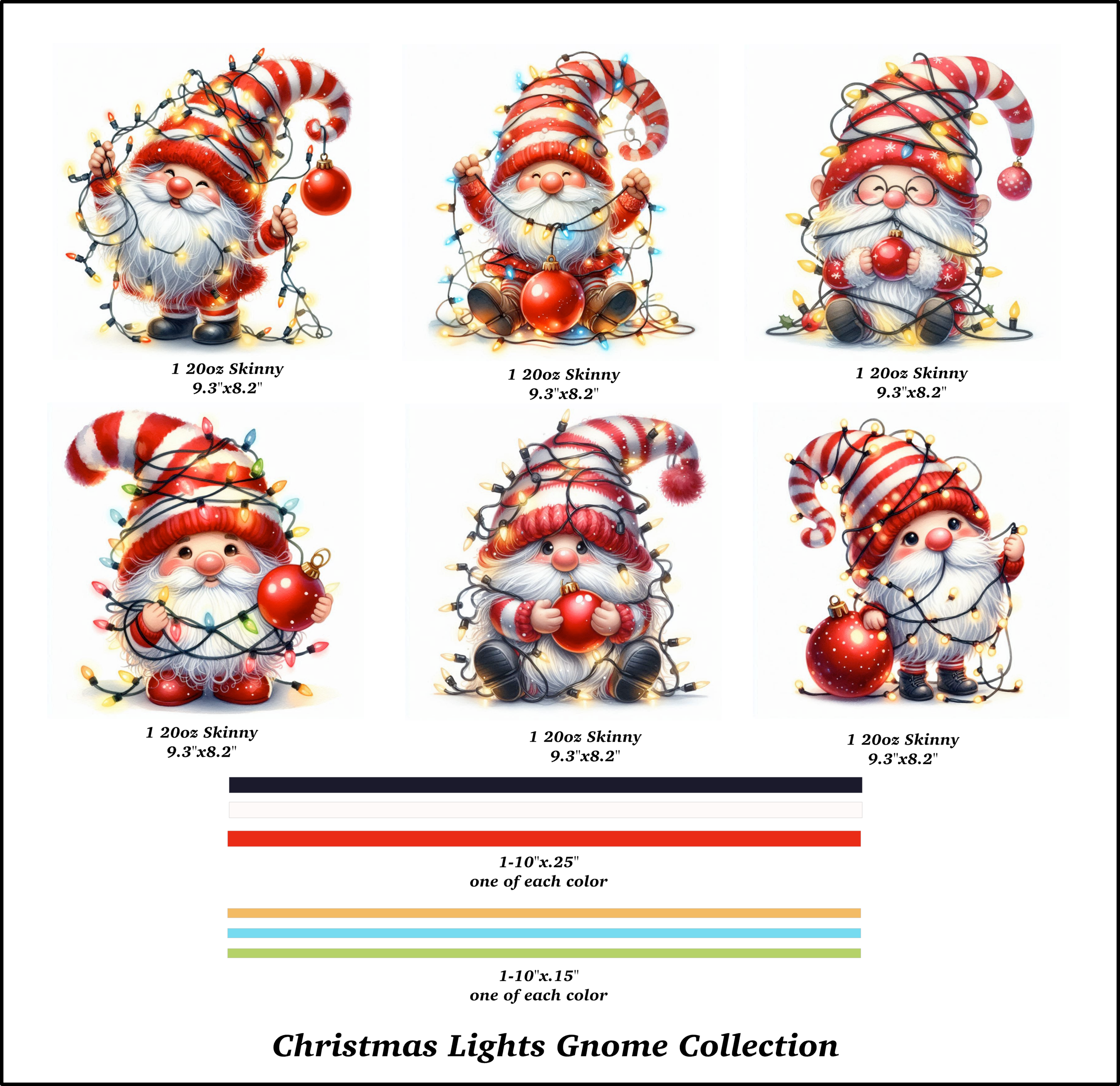 Christmas Lights Gnome Collection