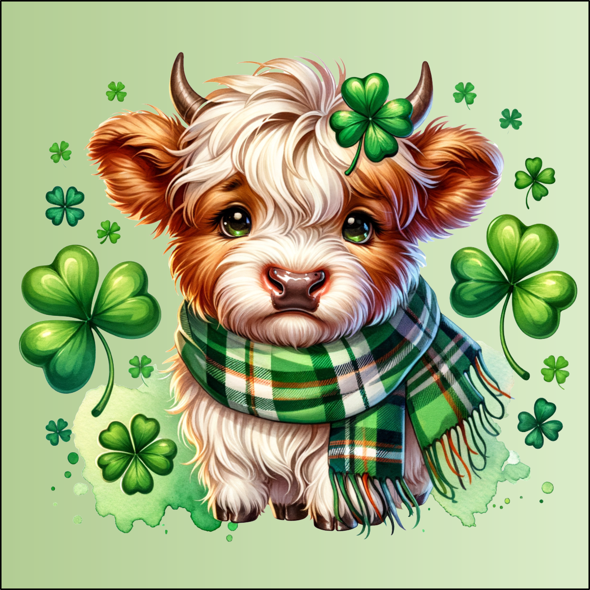St. Patrick's Day Collection- Cow Wrap 4