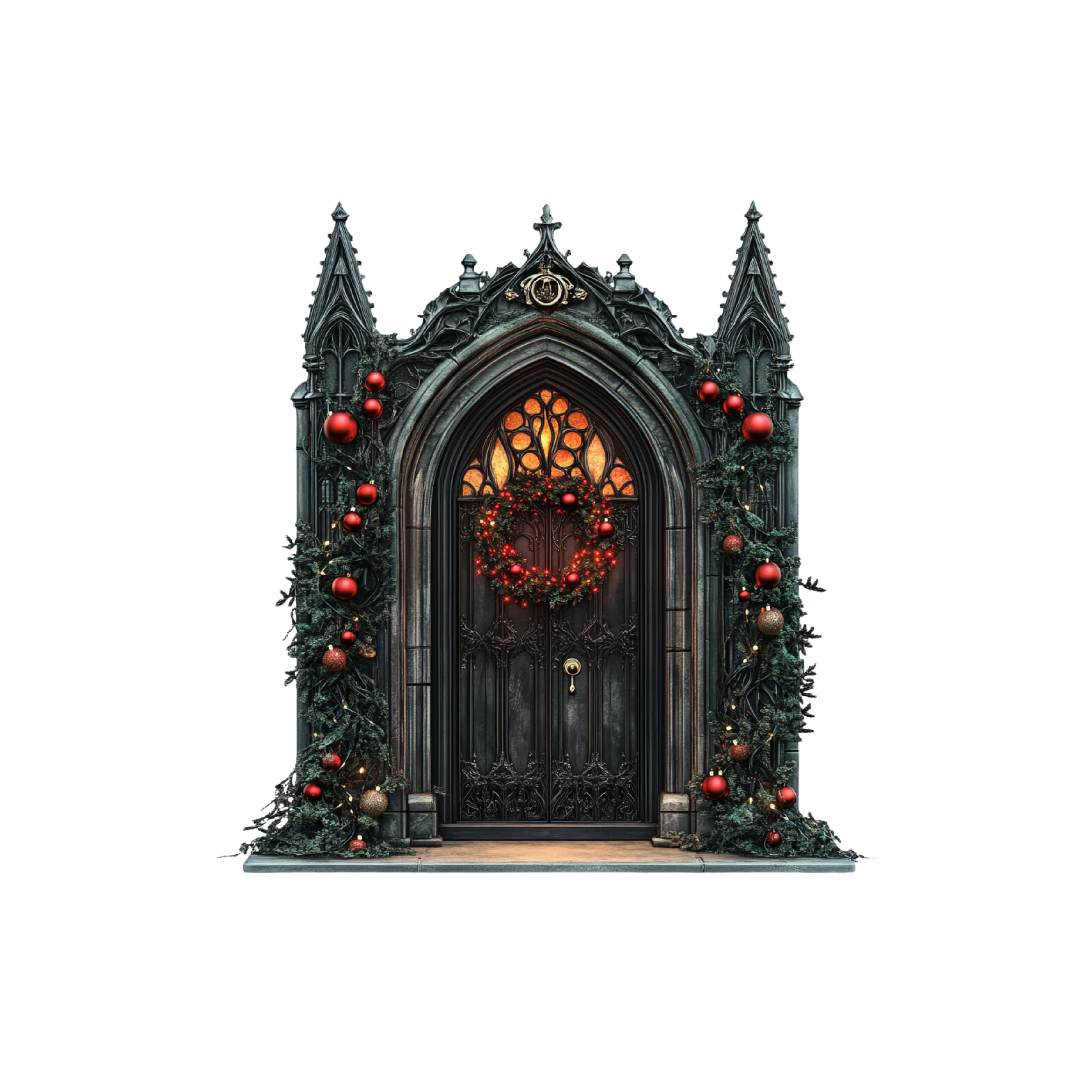 Gothic Christmas Decal 35