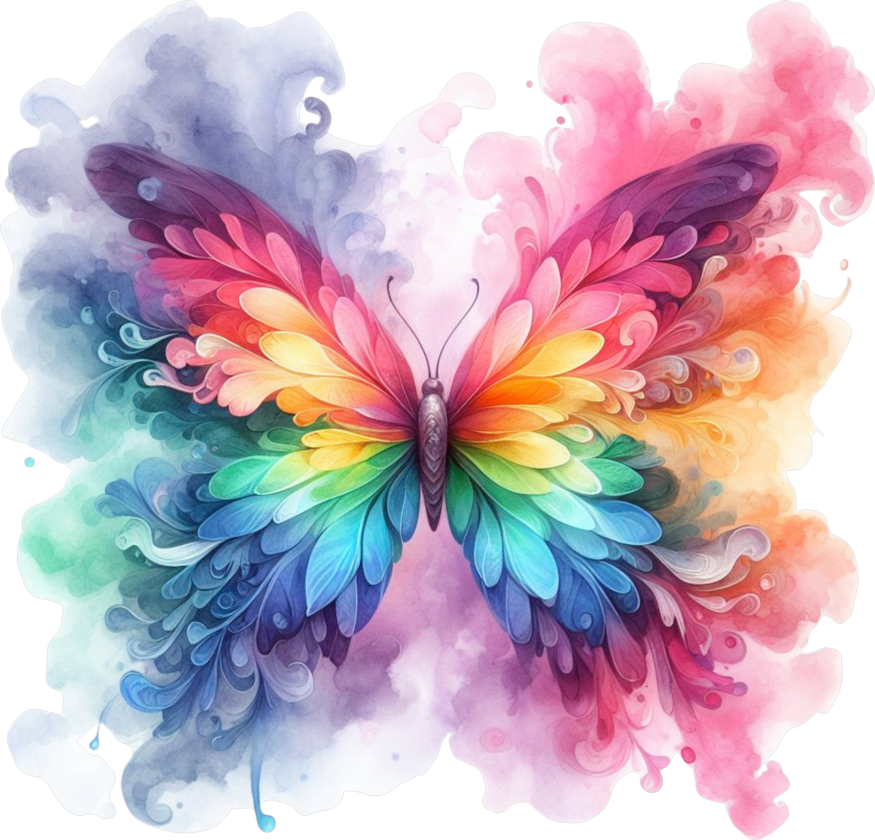 Full Smoke Butterfly