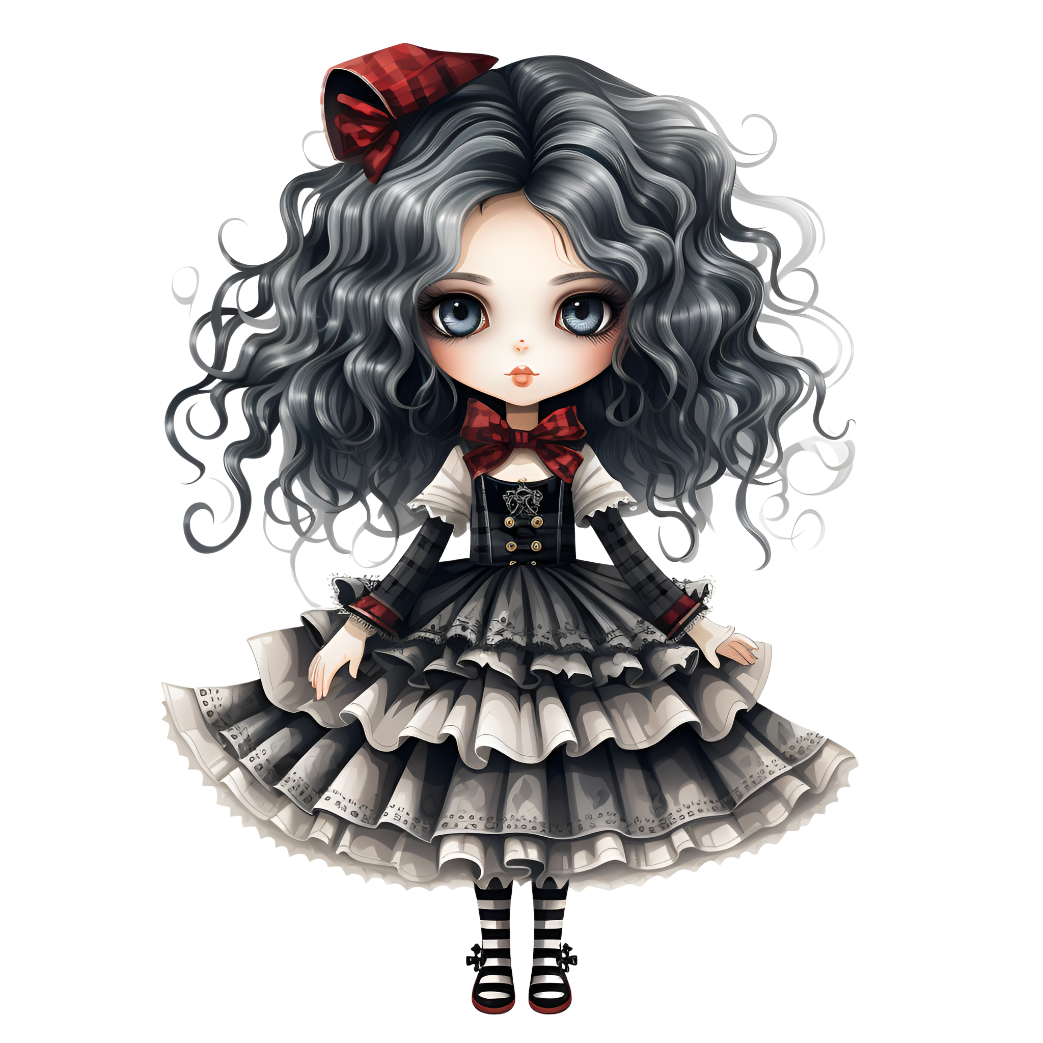 Gothic Christmas Decal 38