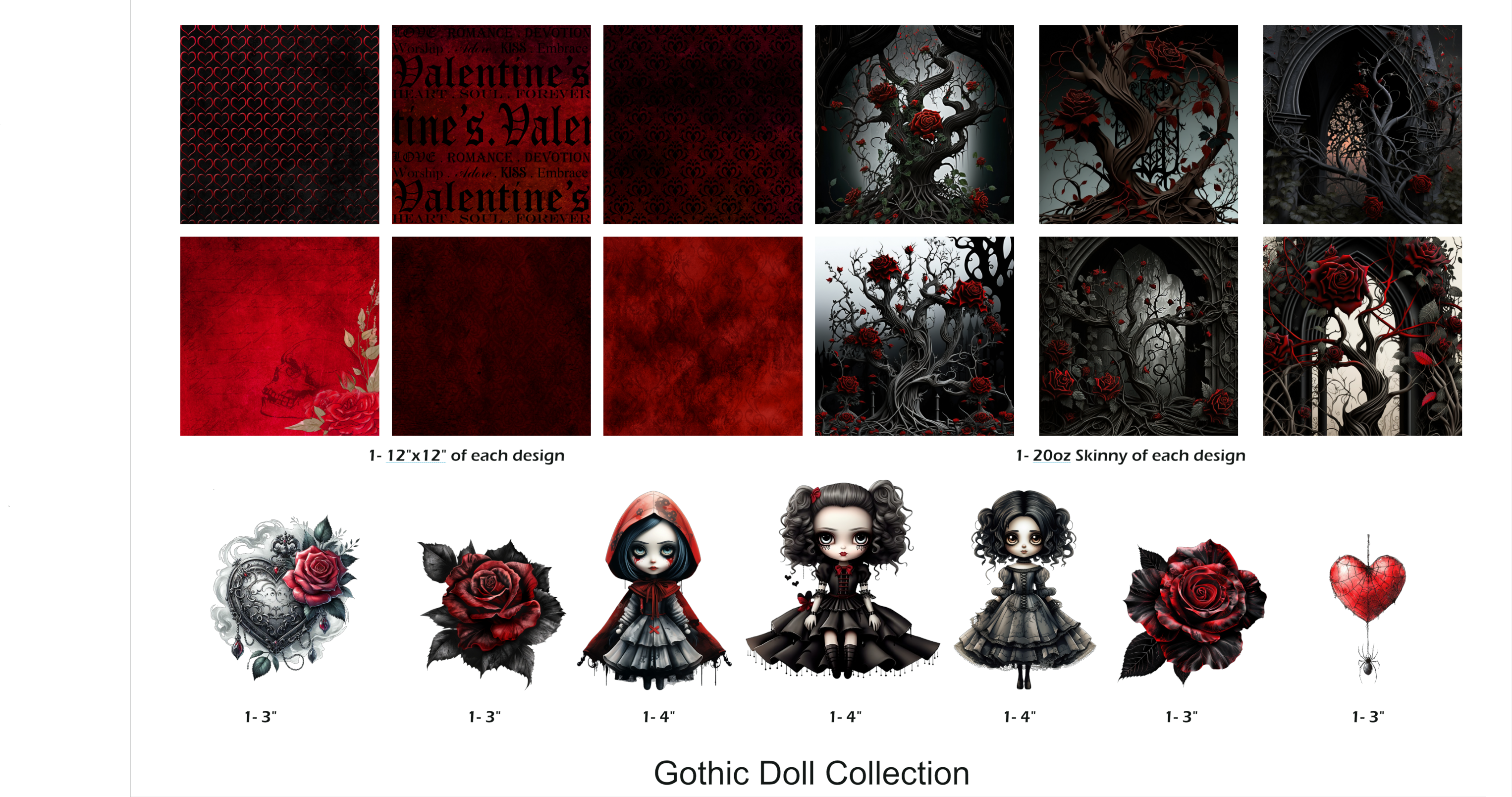 Gothic Doll Collection