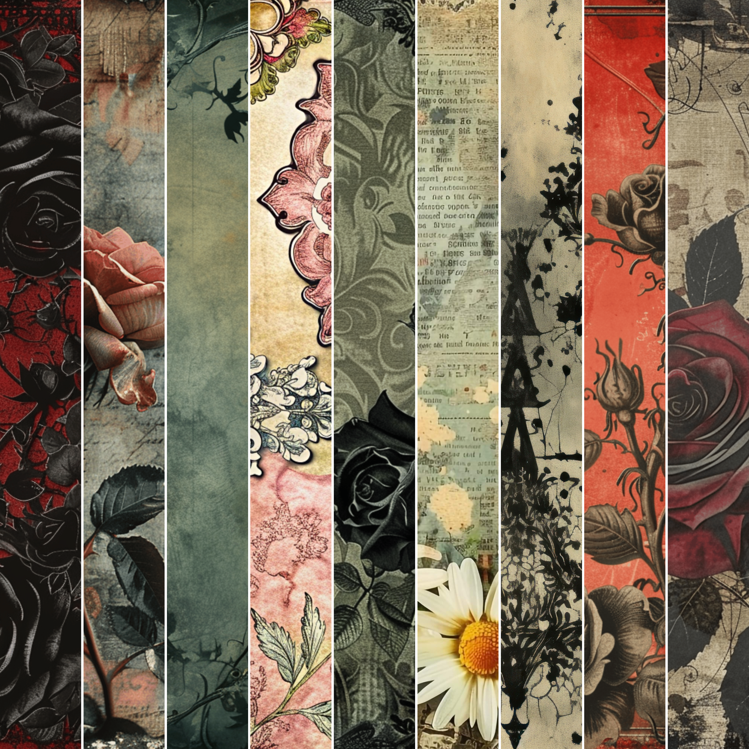 Gothic Mixed Media -Vinyl 2