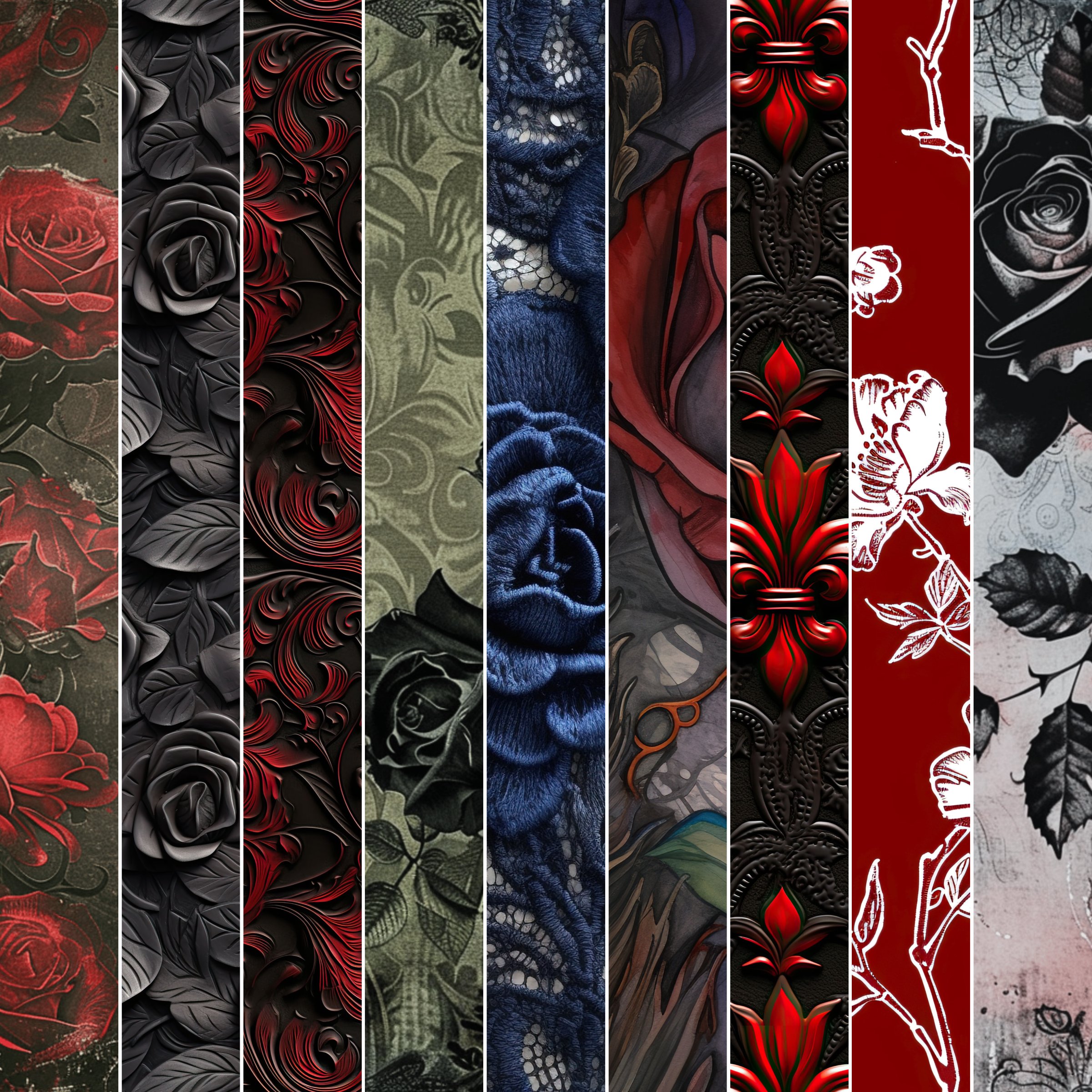 Gothic Mixed Media -Vinyl 6