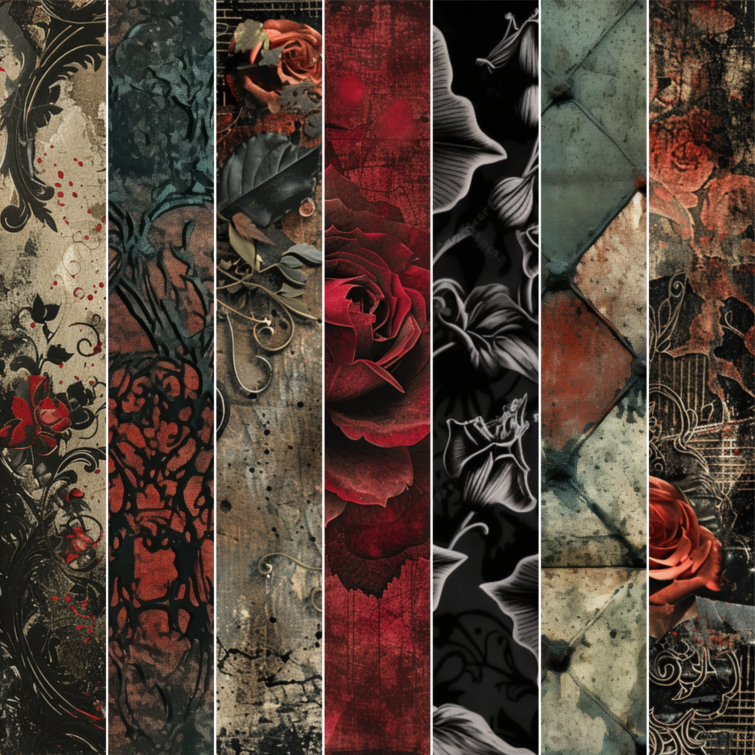 Gothic Mixed Media -Vinyl 9