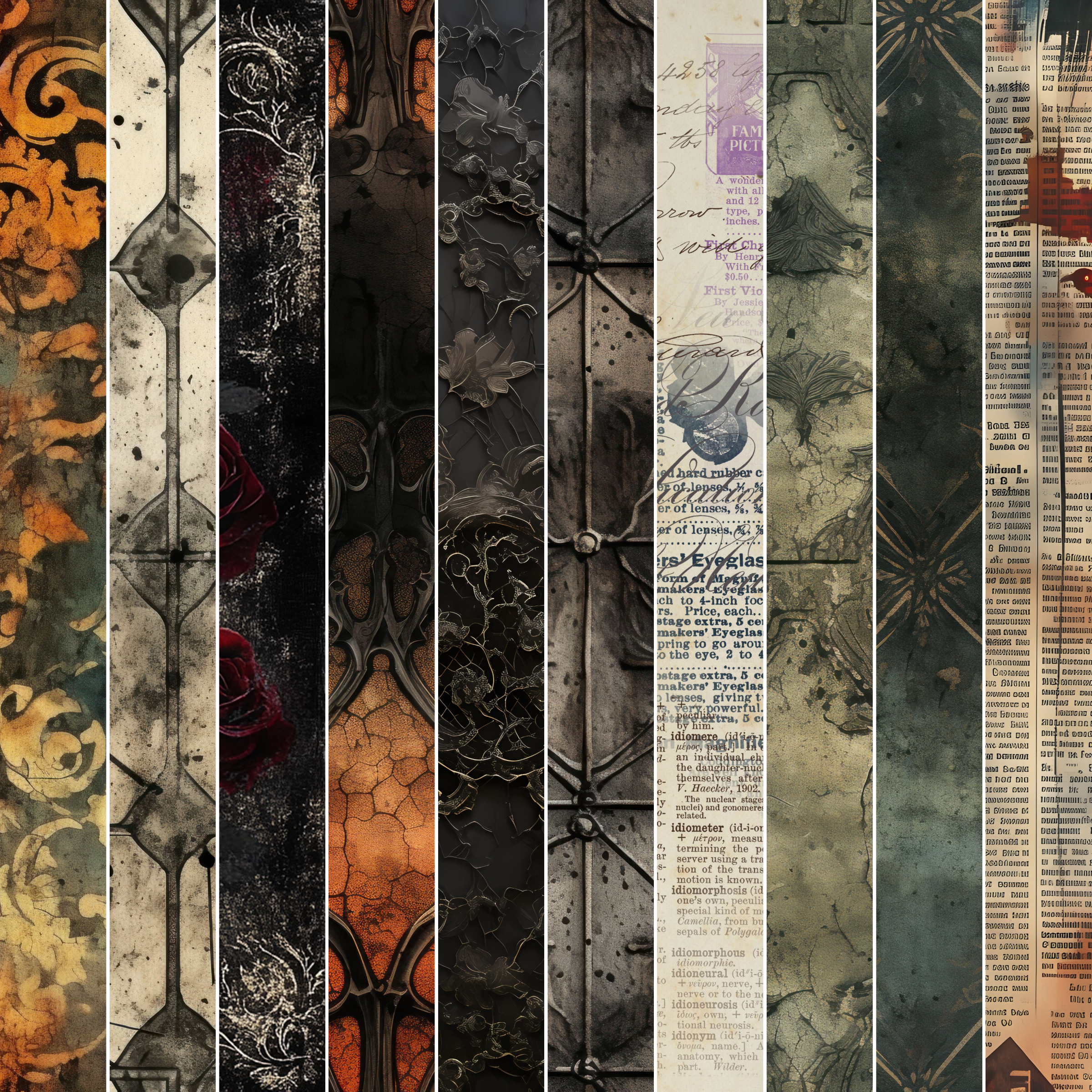 Gothic Mixed Media -Vinyl 5