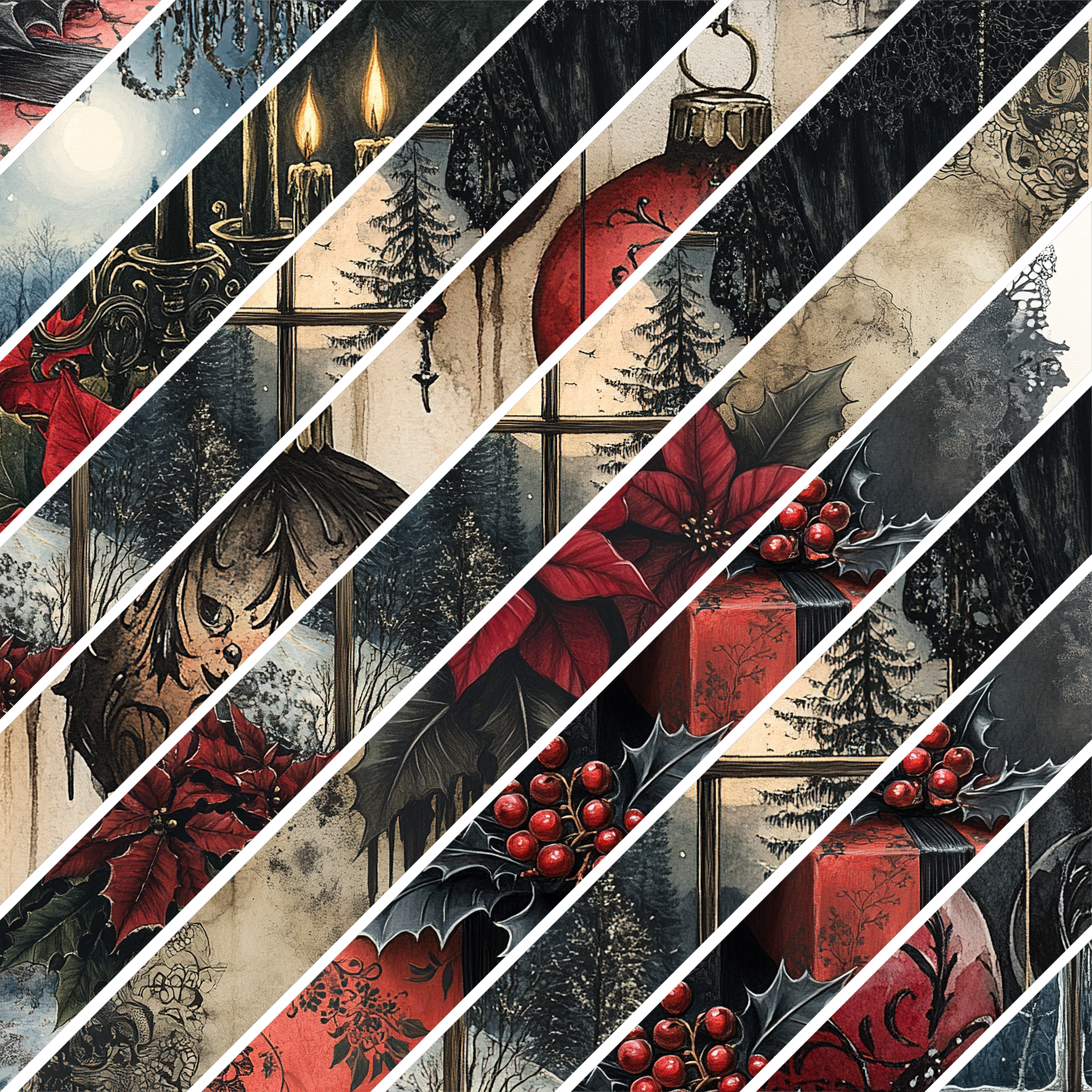 Christmas Mixed Media 48