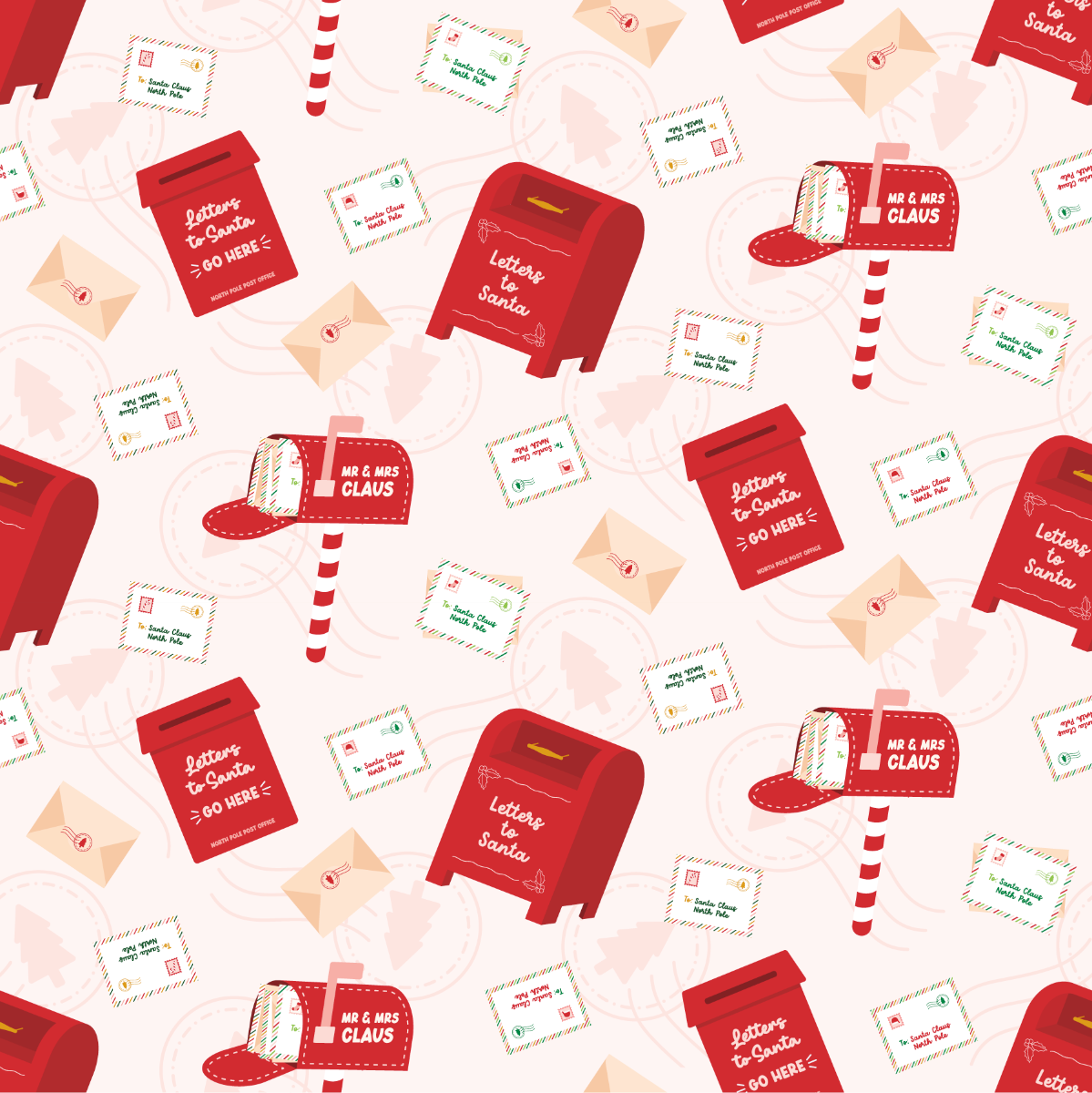 Letters To Santa Red Collection