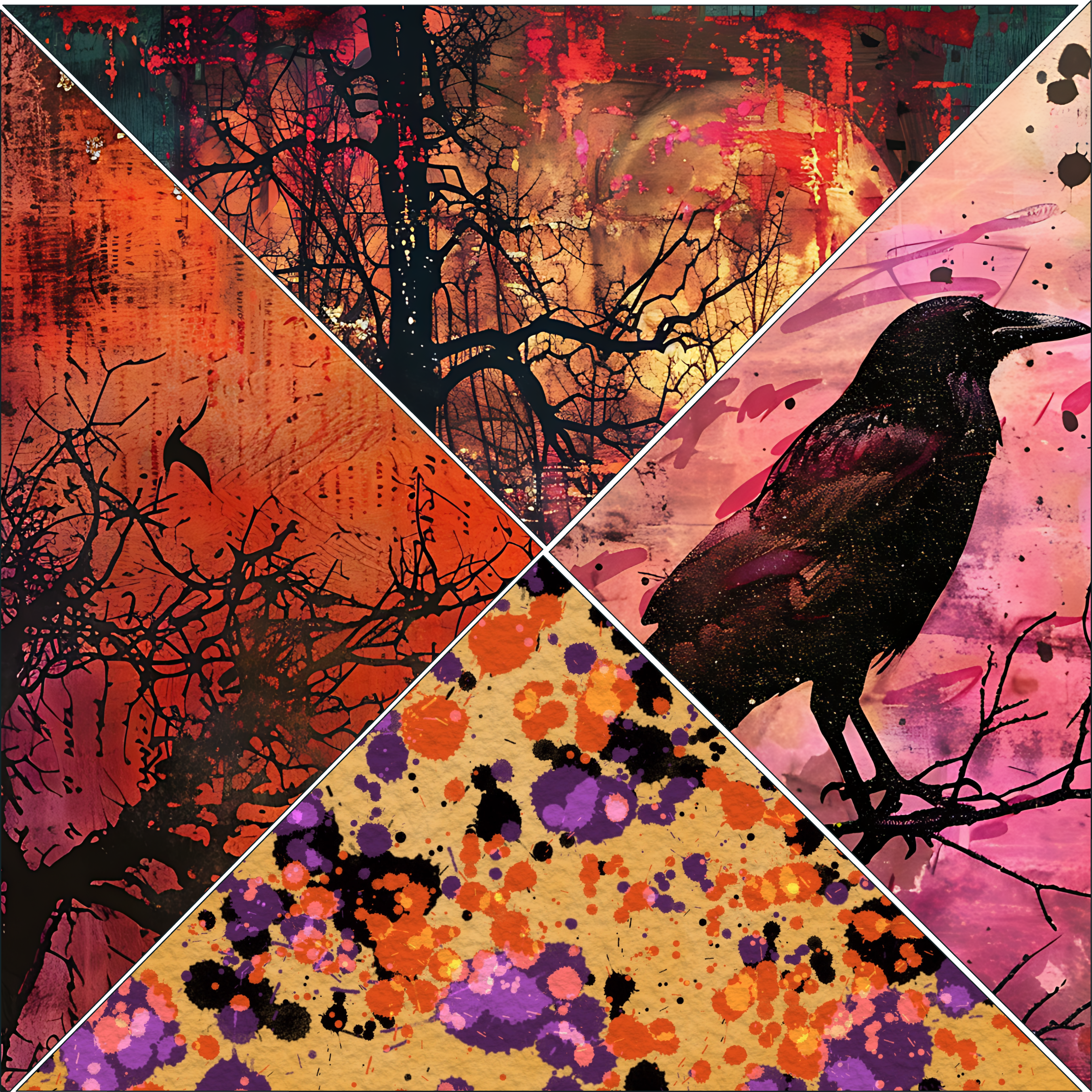 Halloween Mixed Media 13