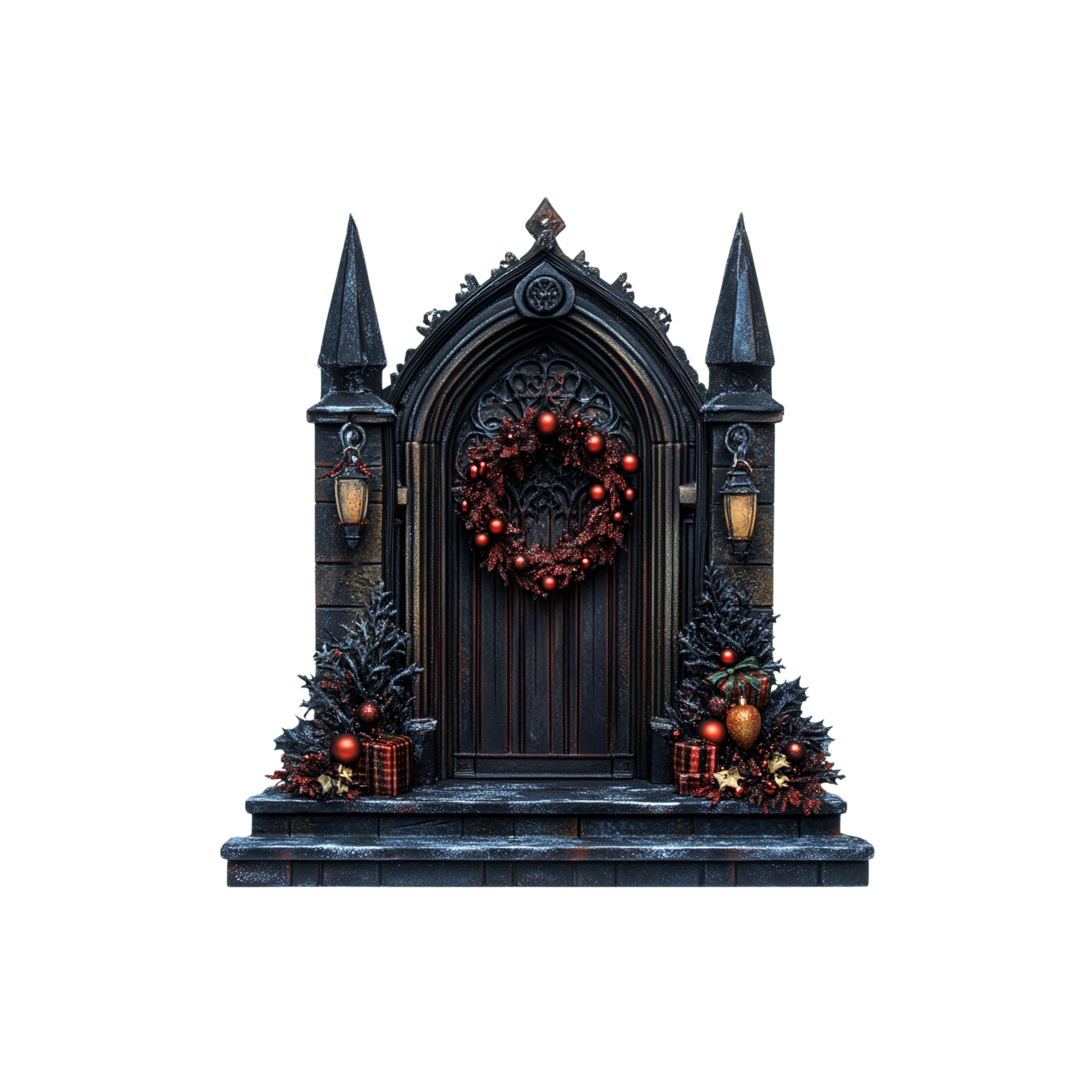 Gothic Christmas Decal 45