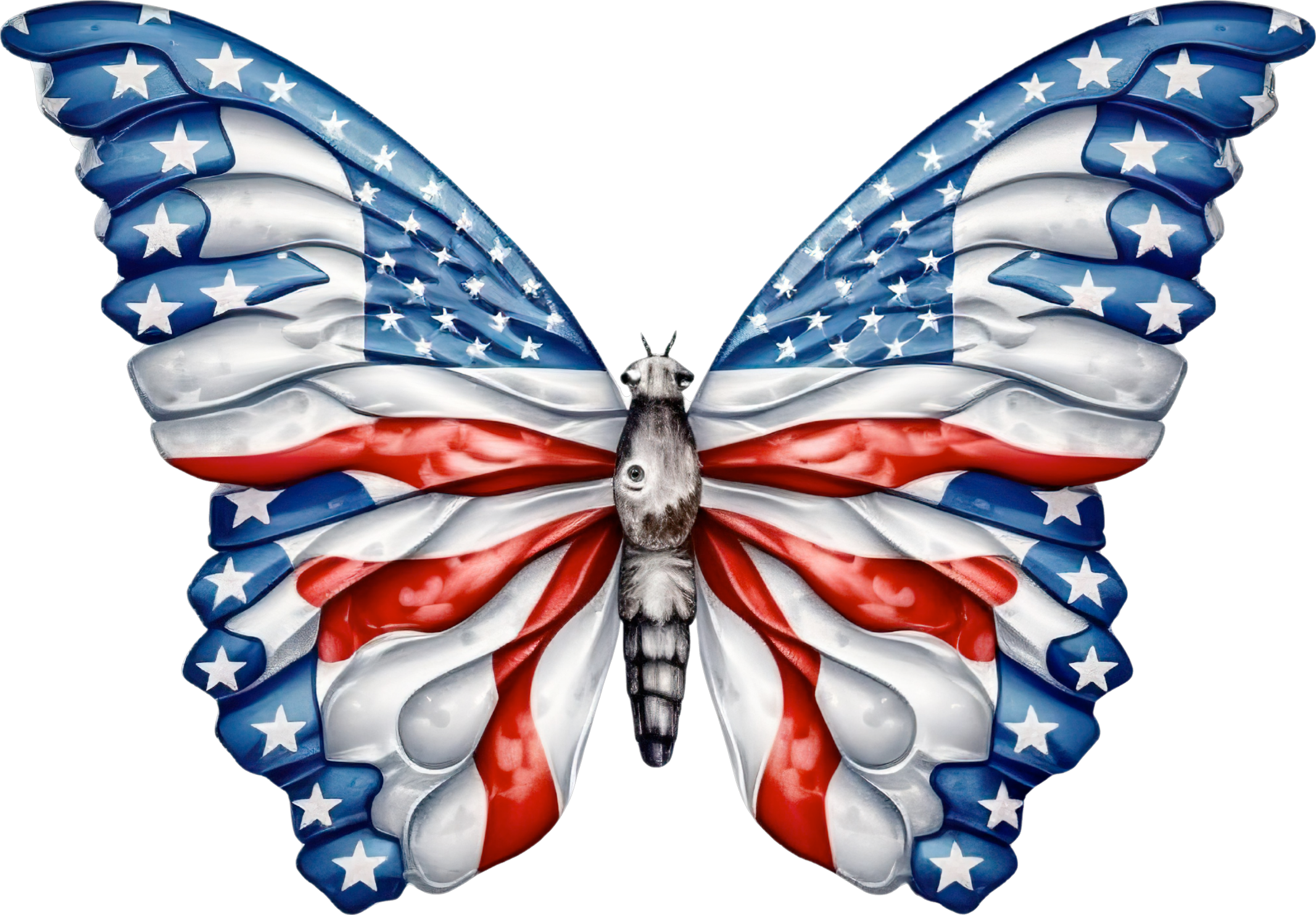 Patriotic Butterfly