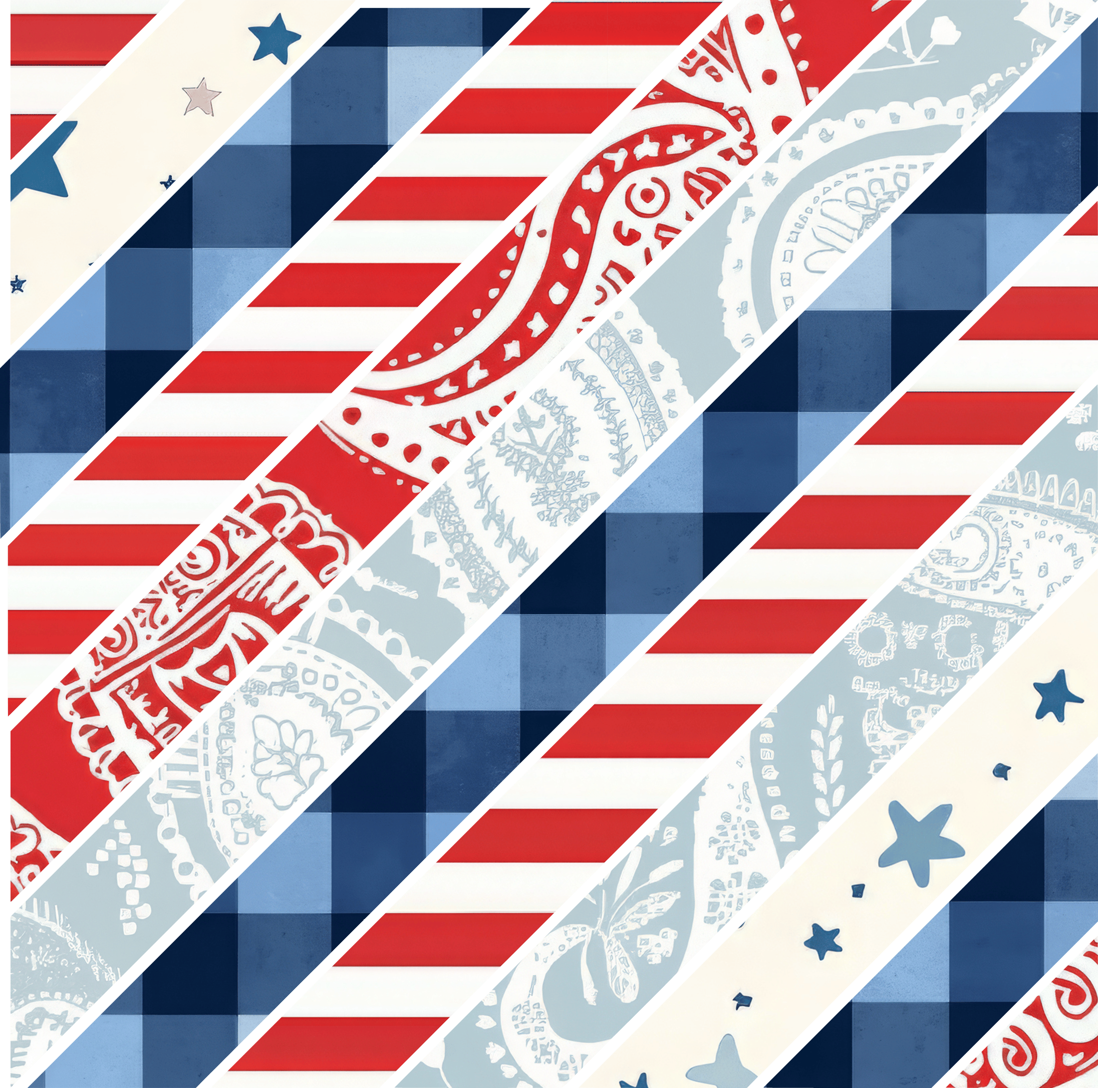 Patriotic Mixed Media 13