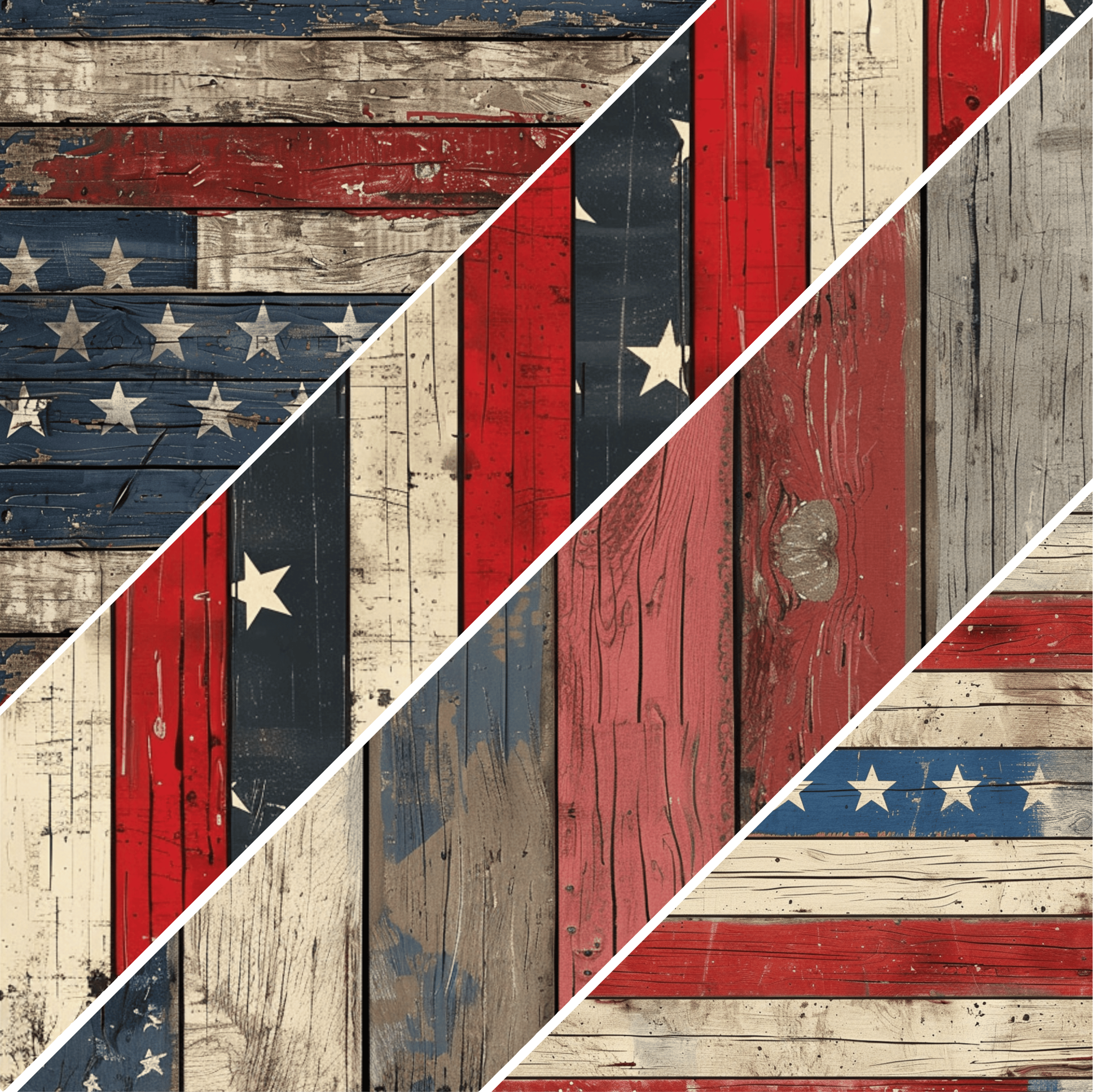 Patriotic Mixed Media 7