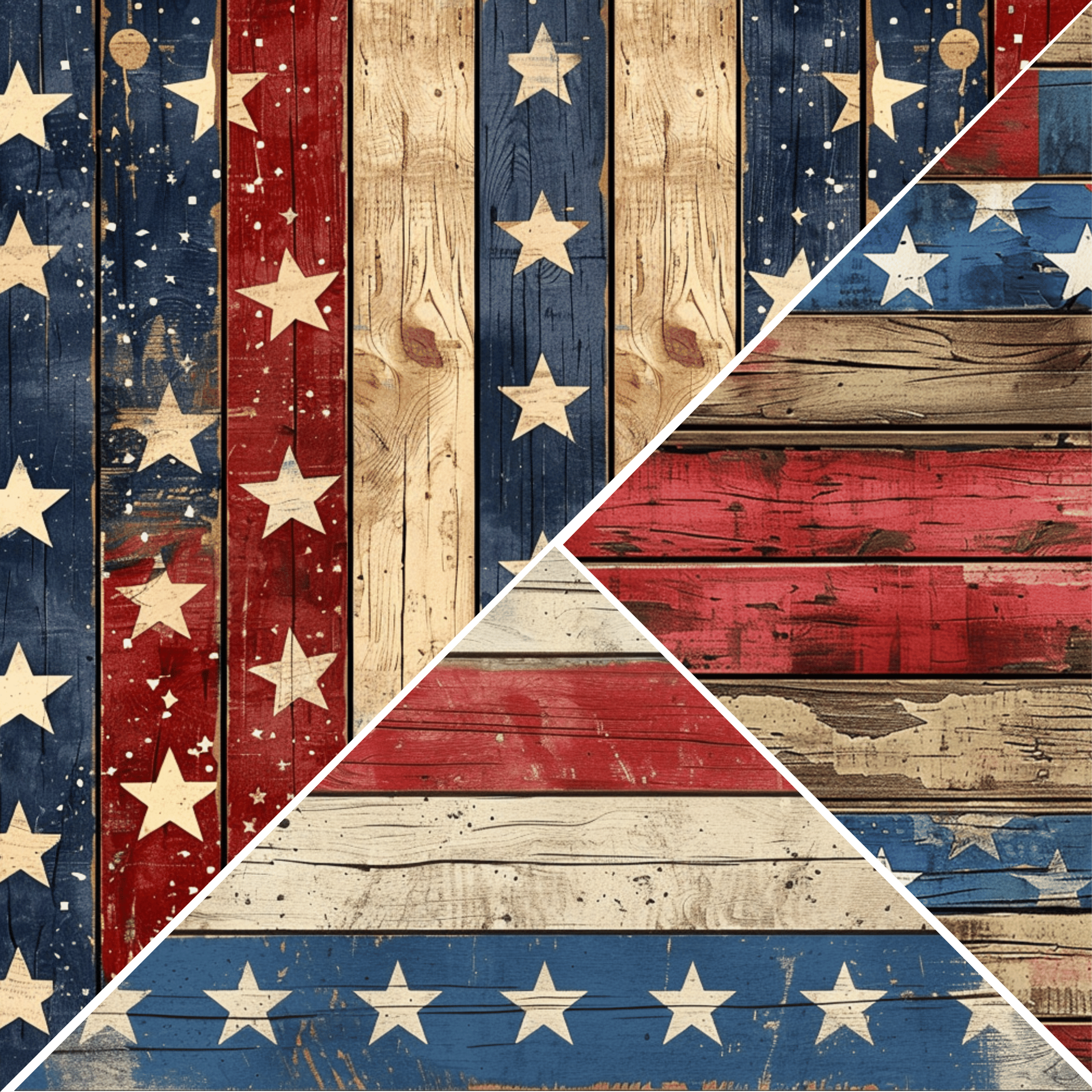 Patriotic Mixed Media 8