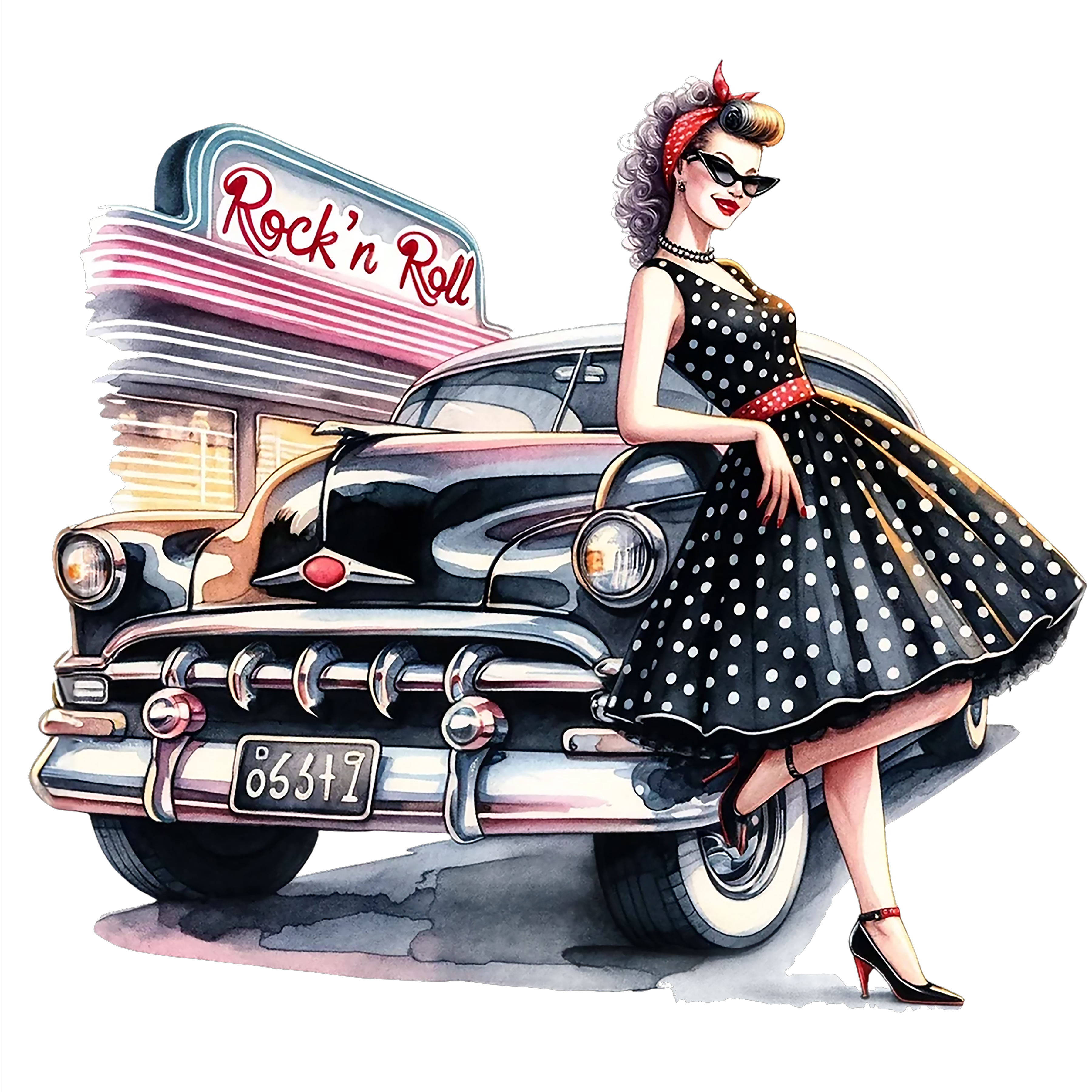 Pin Up Retro Vinyl 3