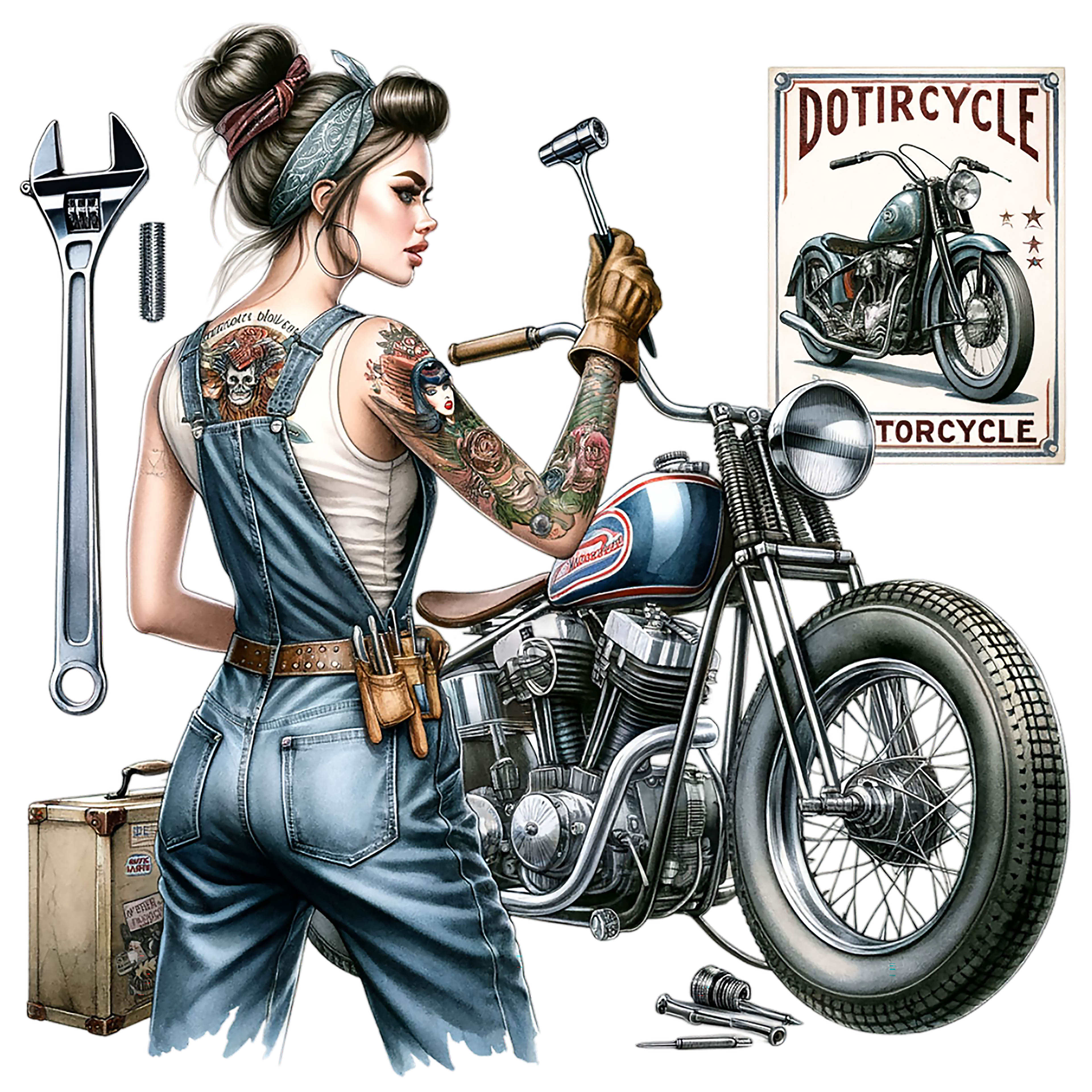 Pin Up Retro Vinyl 6