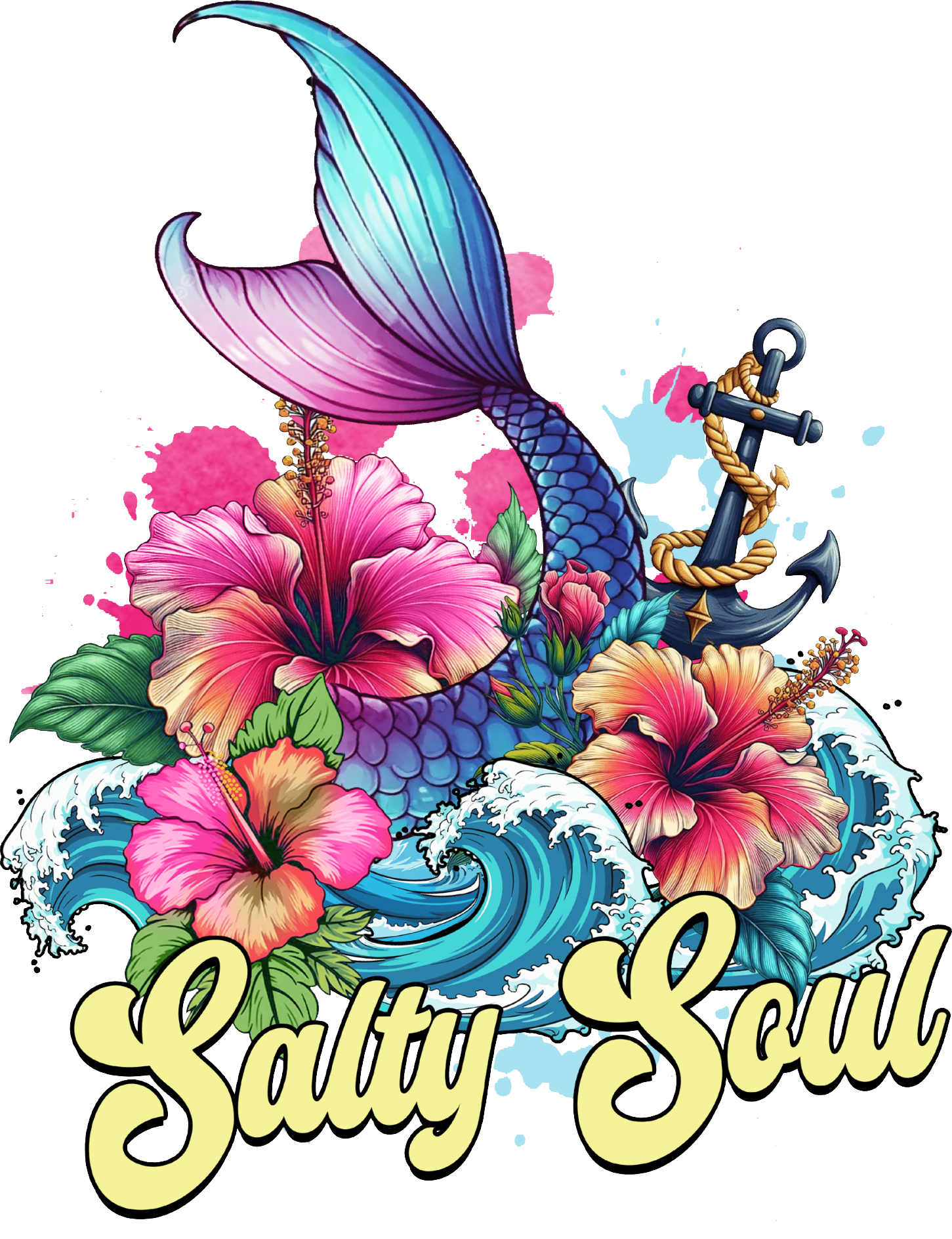 Salty Soul Decal