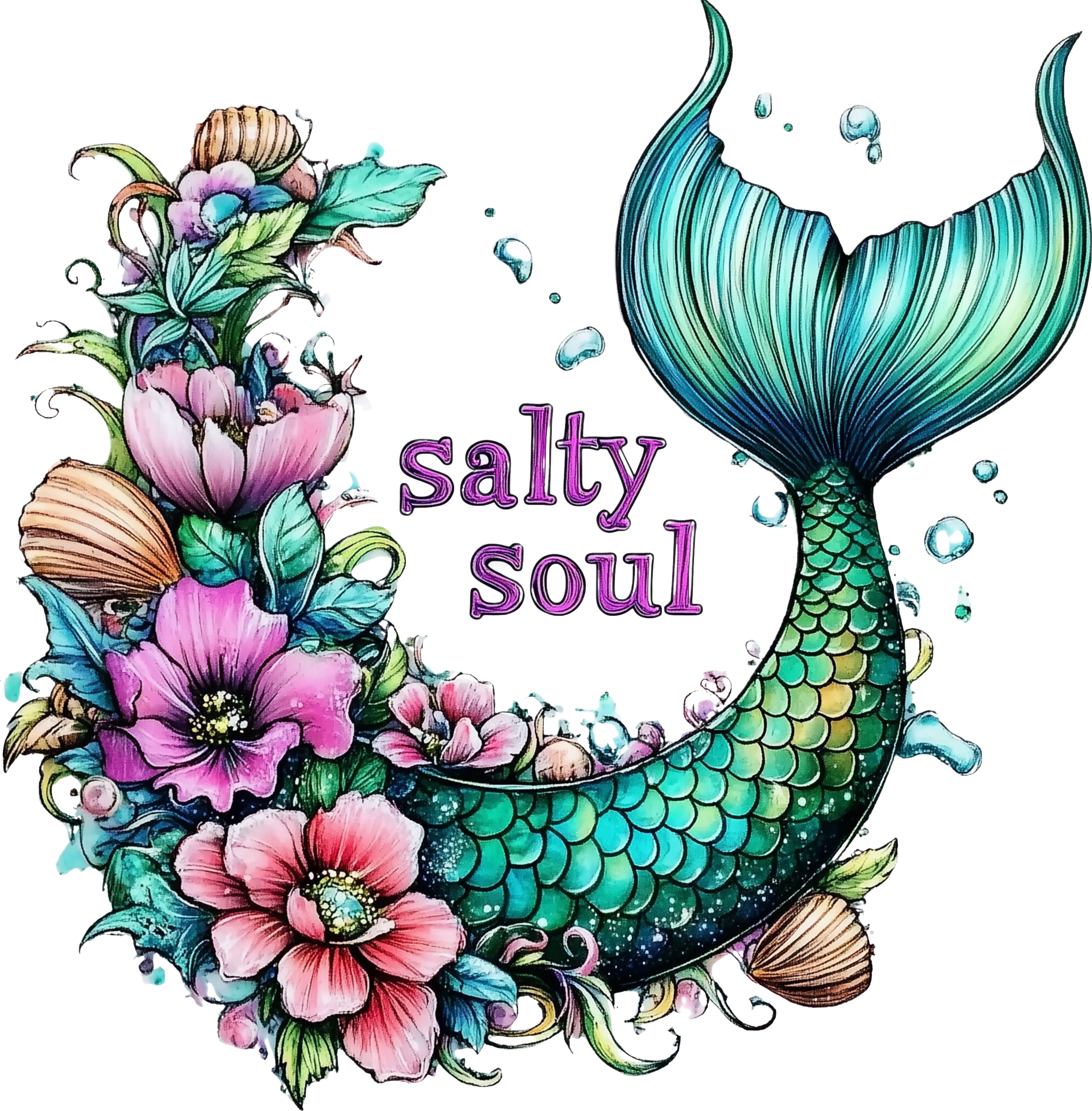Salty Soul Decal 2
