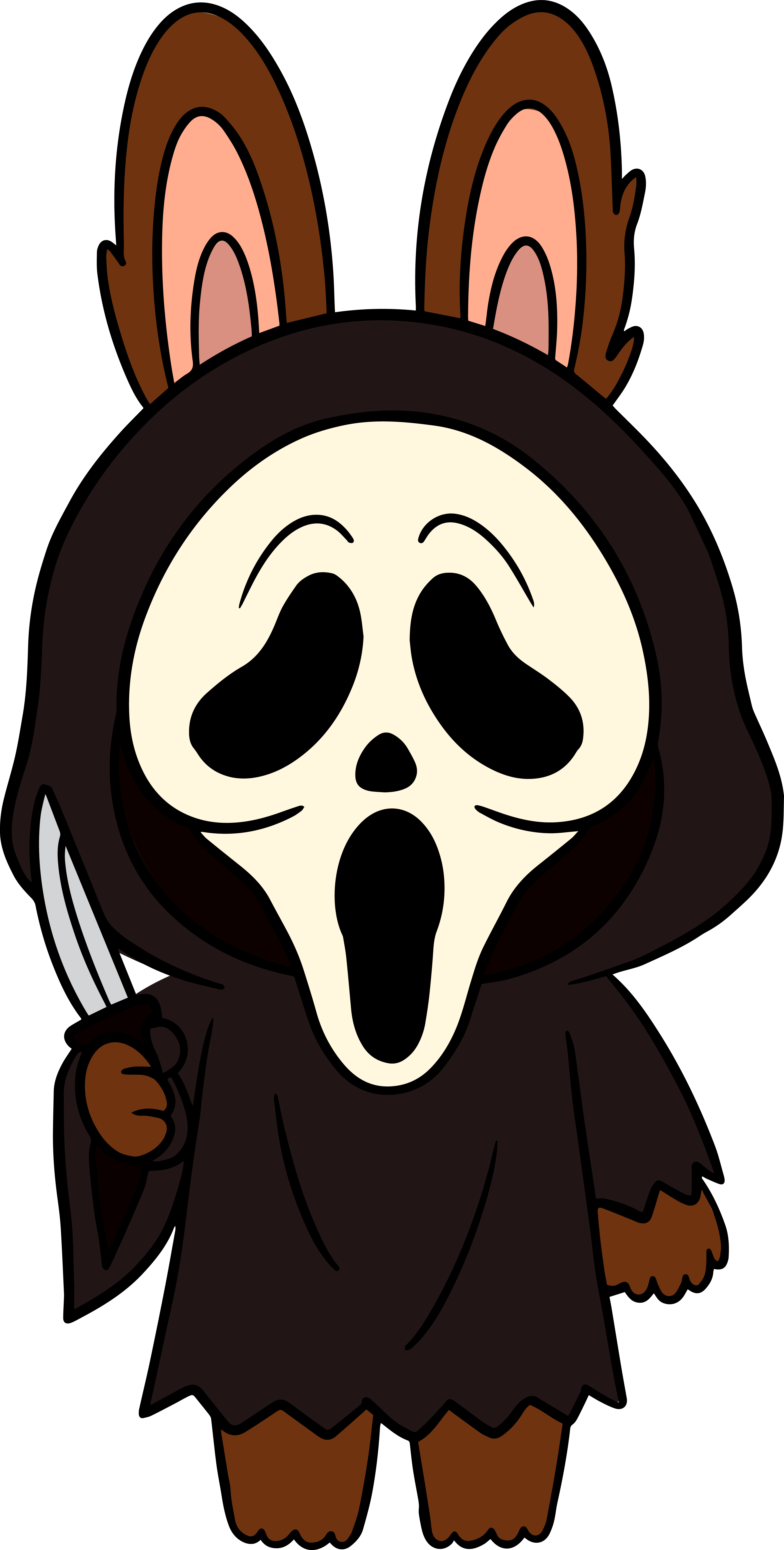 Halloween Labubu Scream