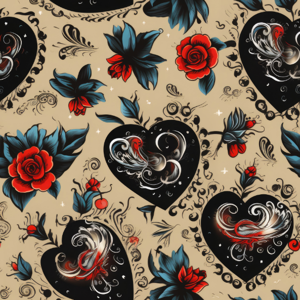 Tattoo Heart Collection