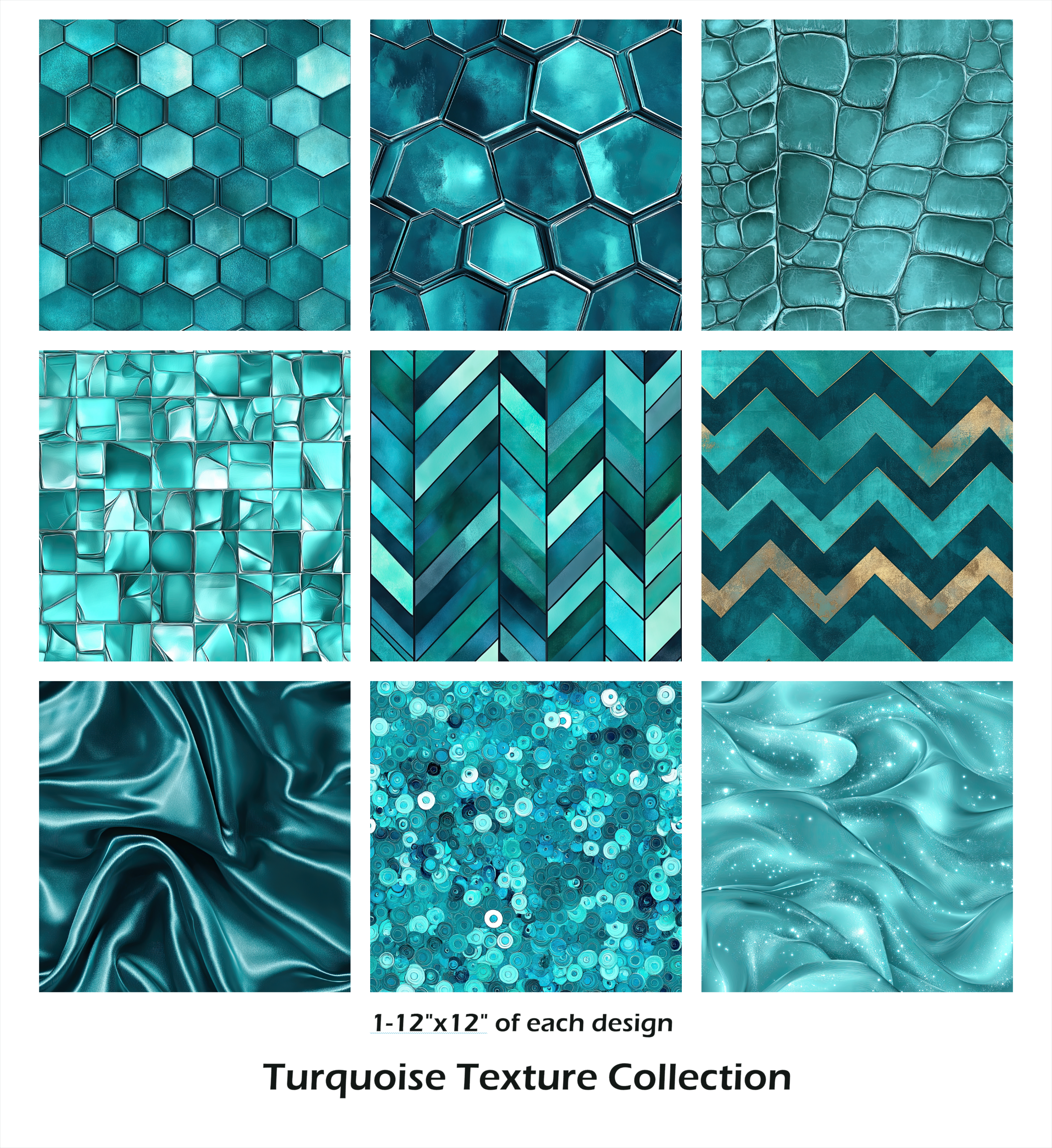 Turquoise Texture Collection