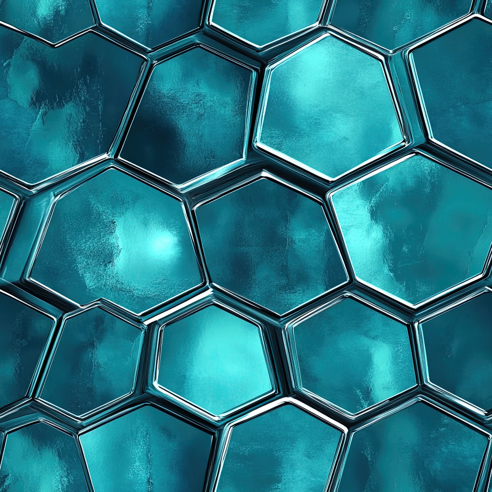 Turquoise Texture Collection- Vinyl 2