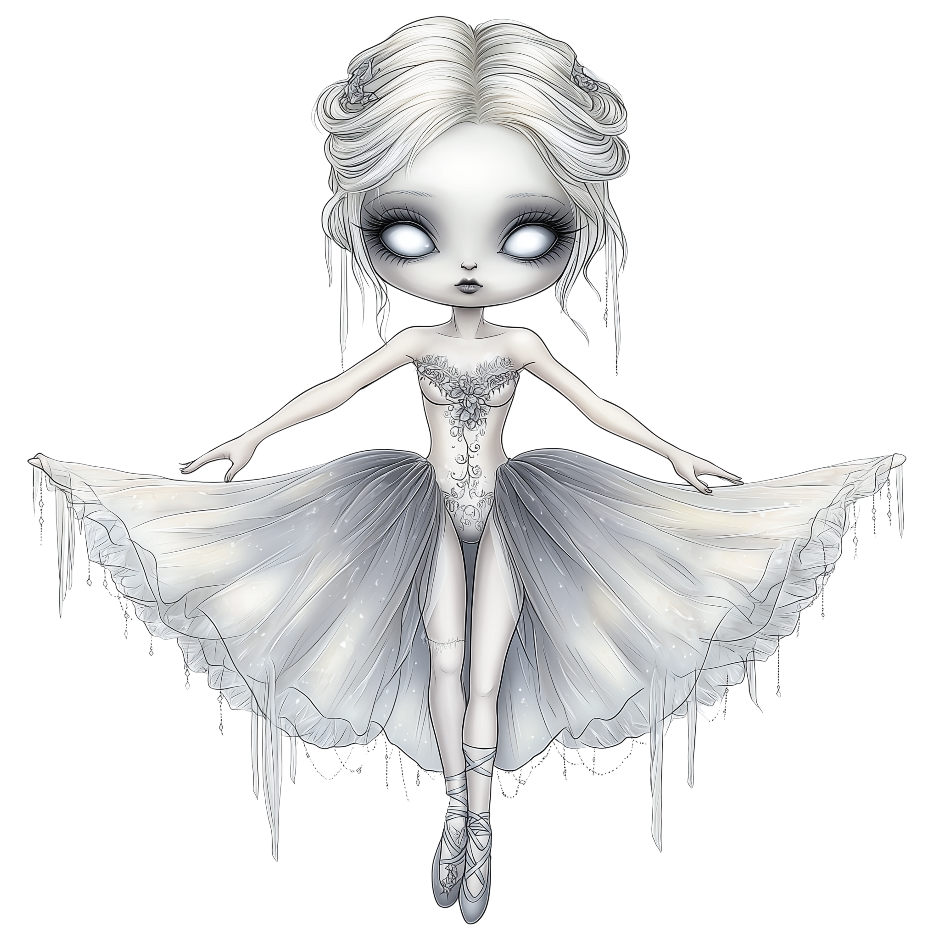 Gothic Christmas Decal 12