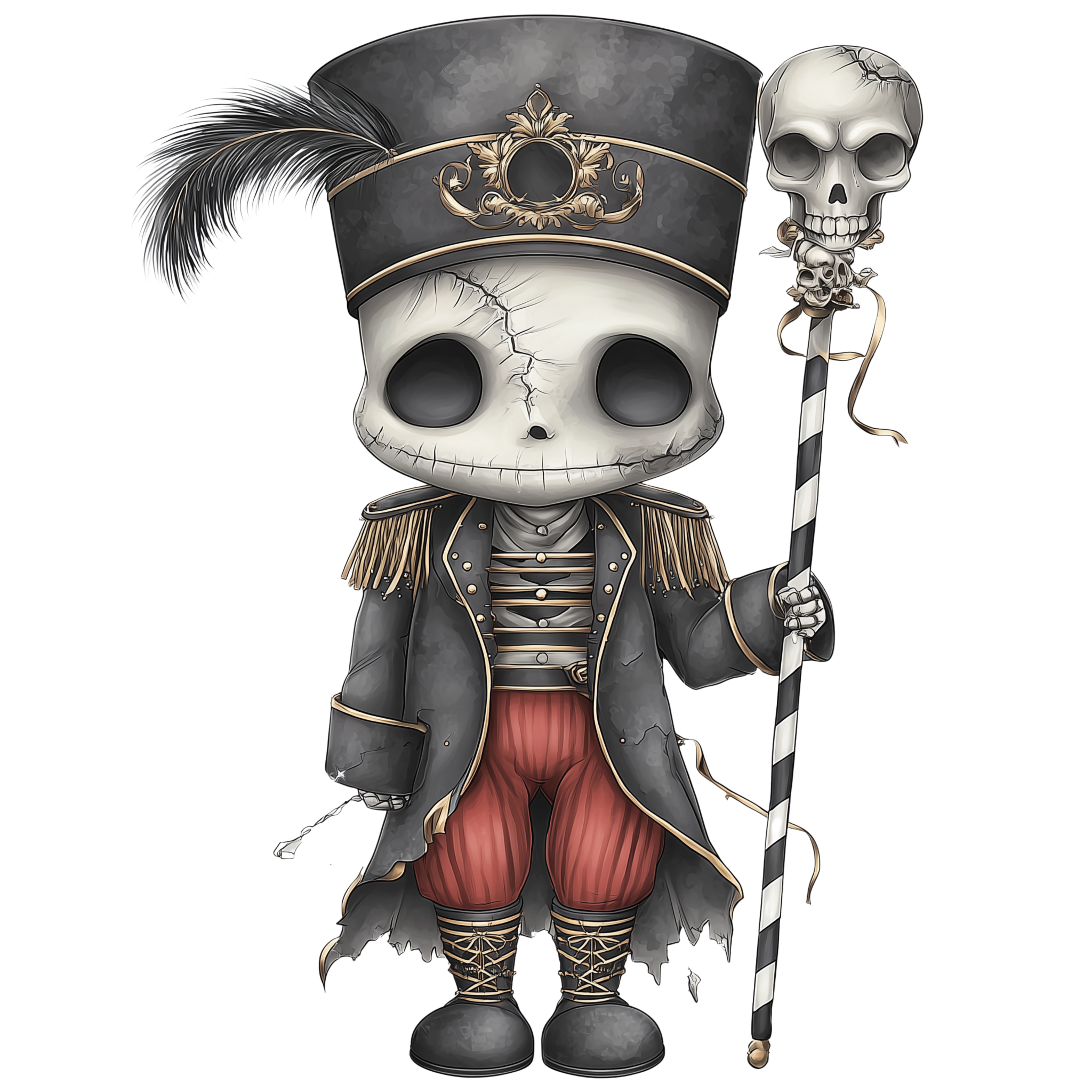 Gothic Christmas Decal 28