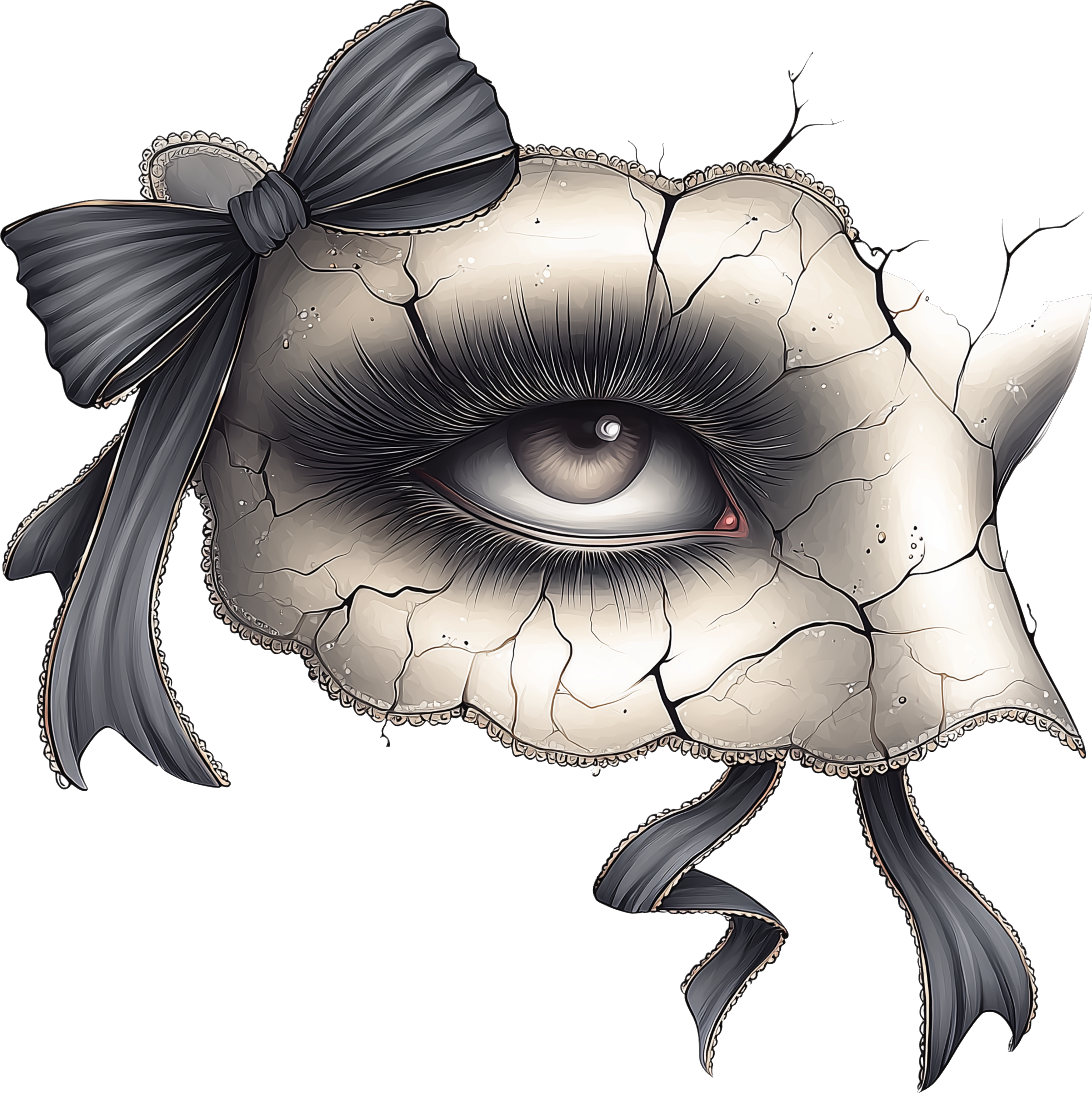 Gothic Christmas Decal 32