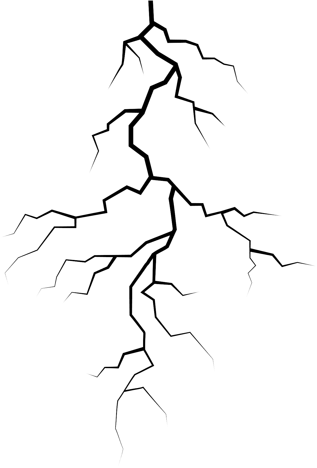 Lightning Bolt- Glow in the Dark 1