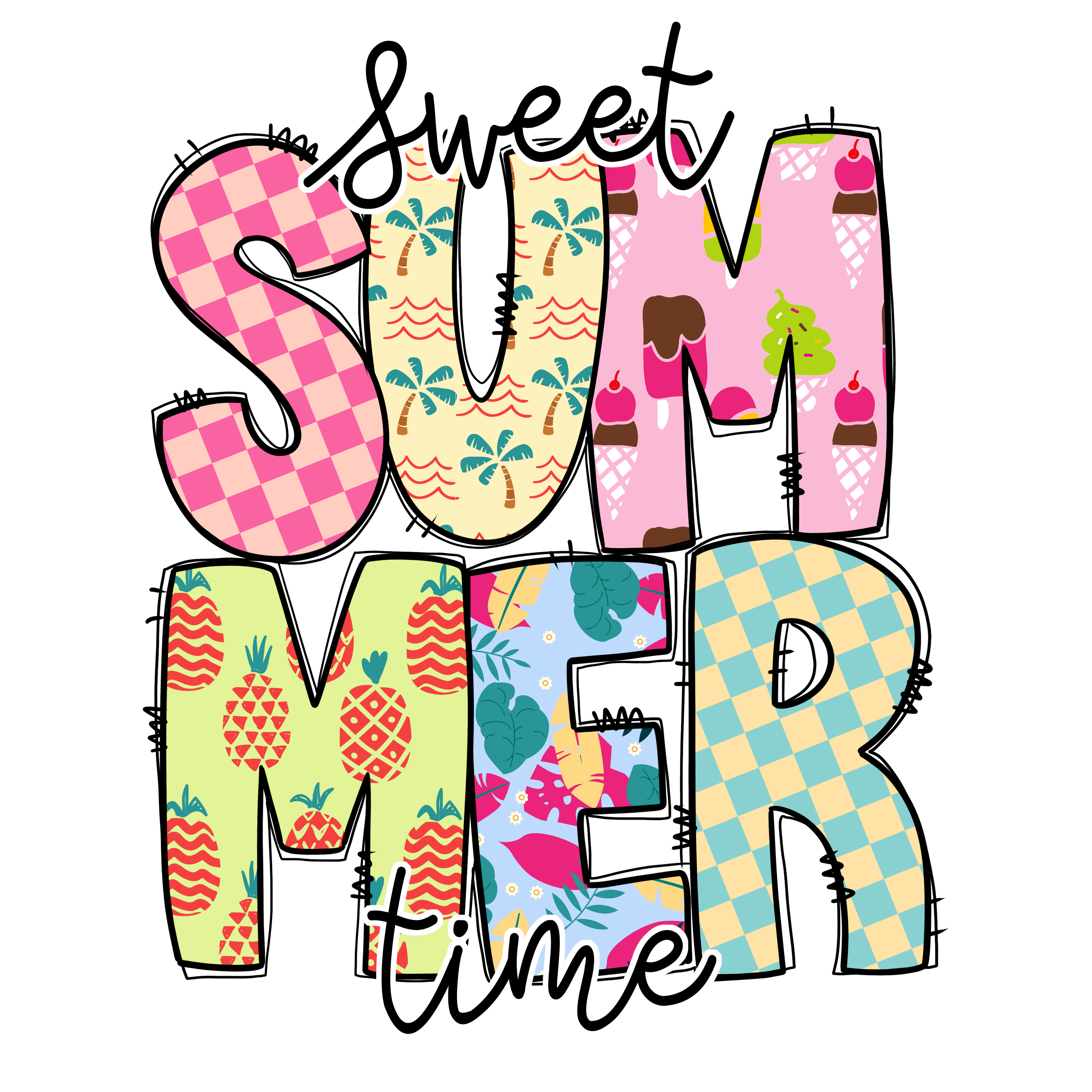 Sweet Summer Time Decal