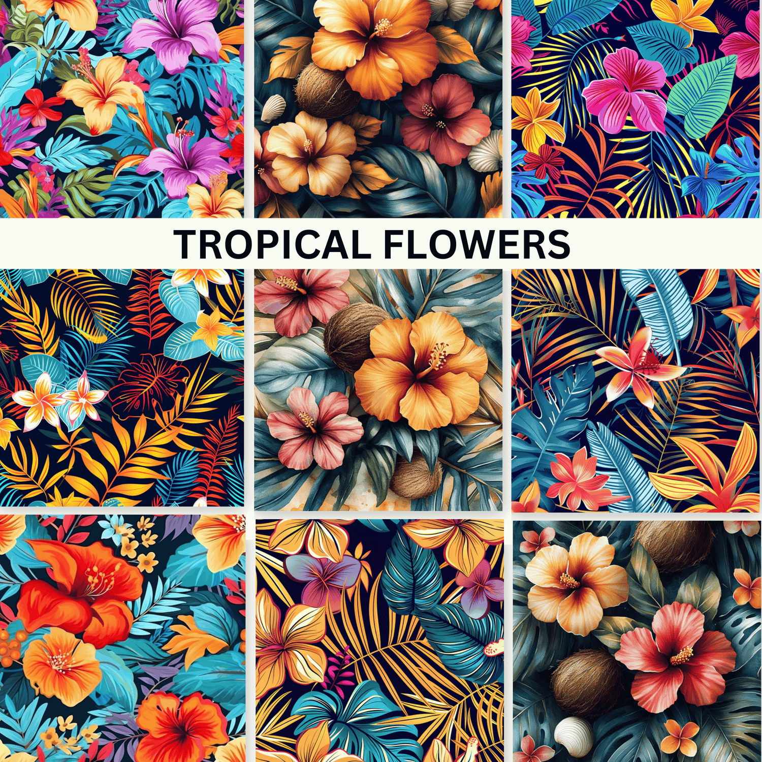 TROPICAL FLOWERS