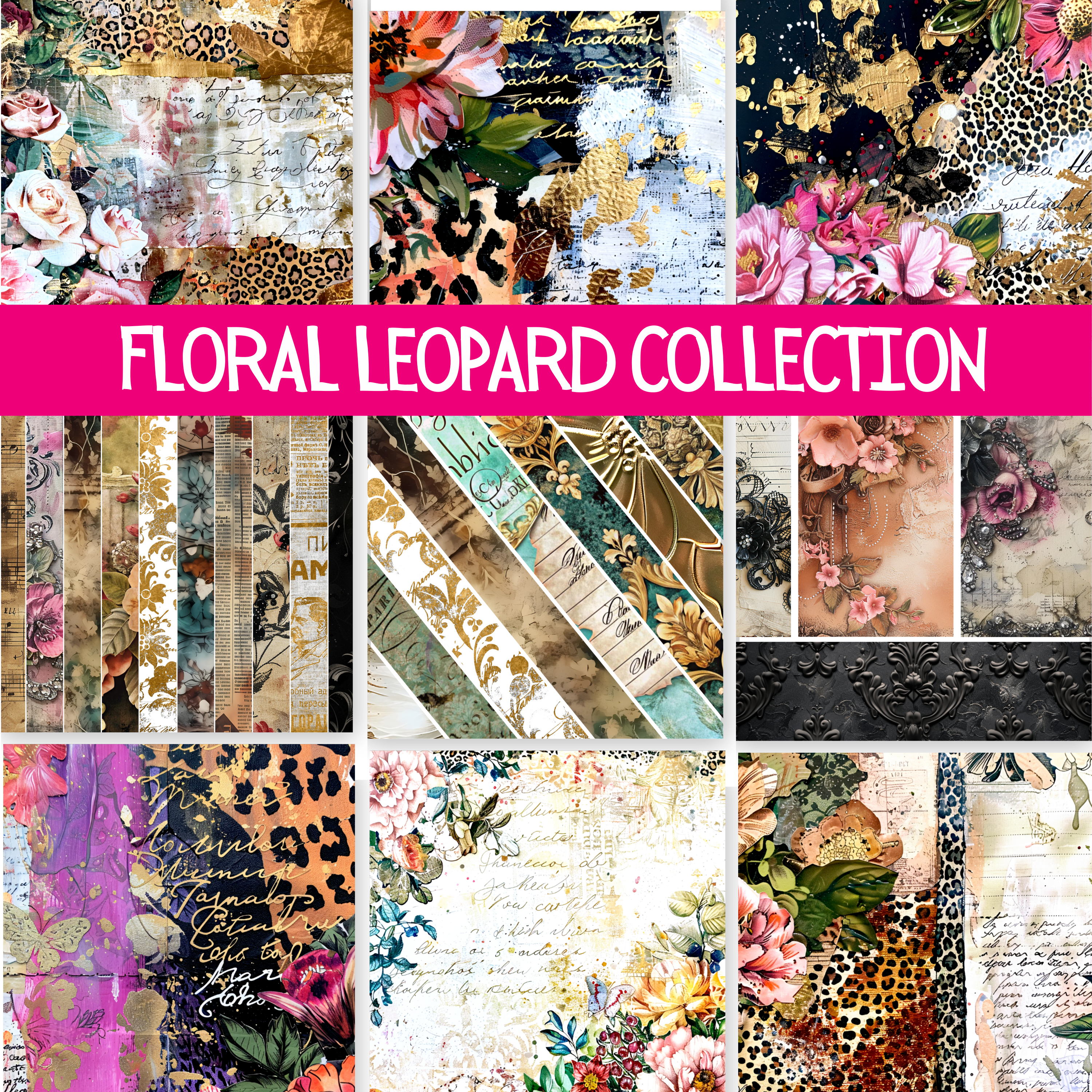 Floral Leopard Collection