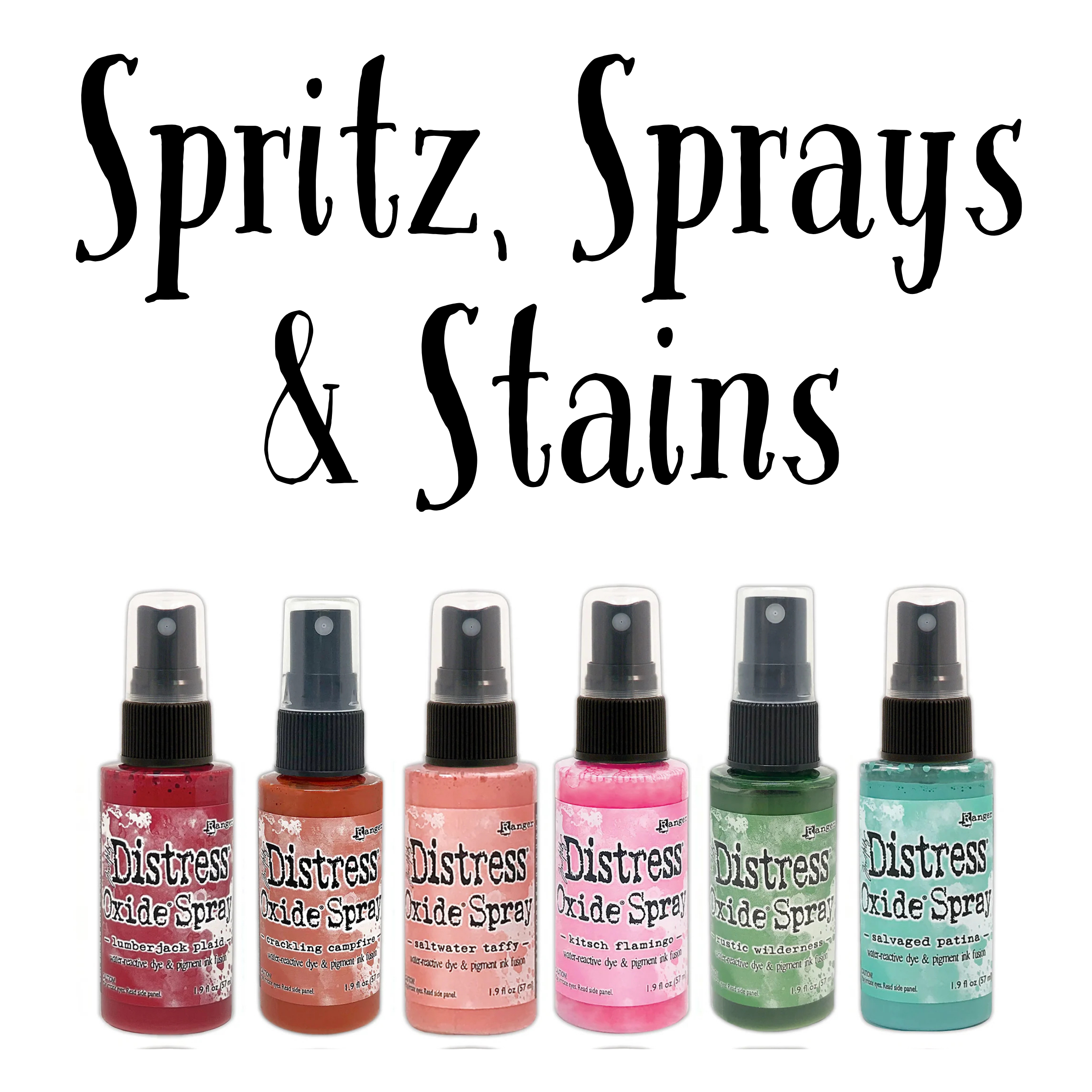 Spritz, Sprays & Stains