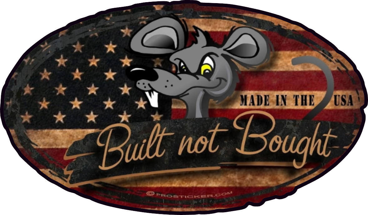 Built not Bought Decal