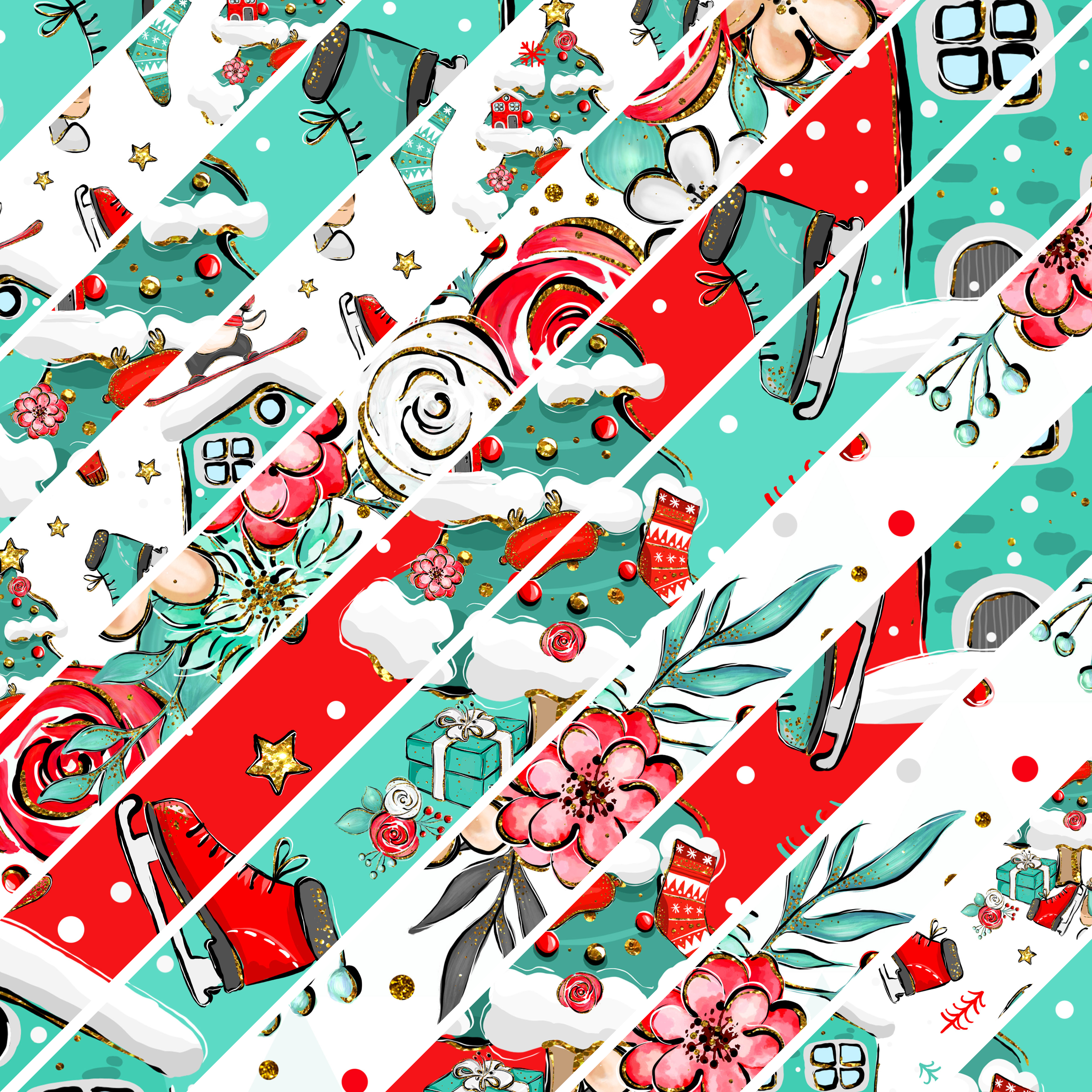 Christmas Mixed Media 144