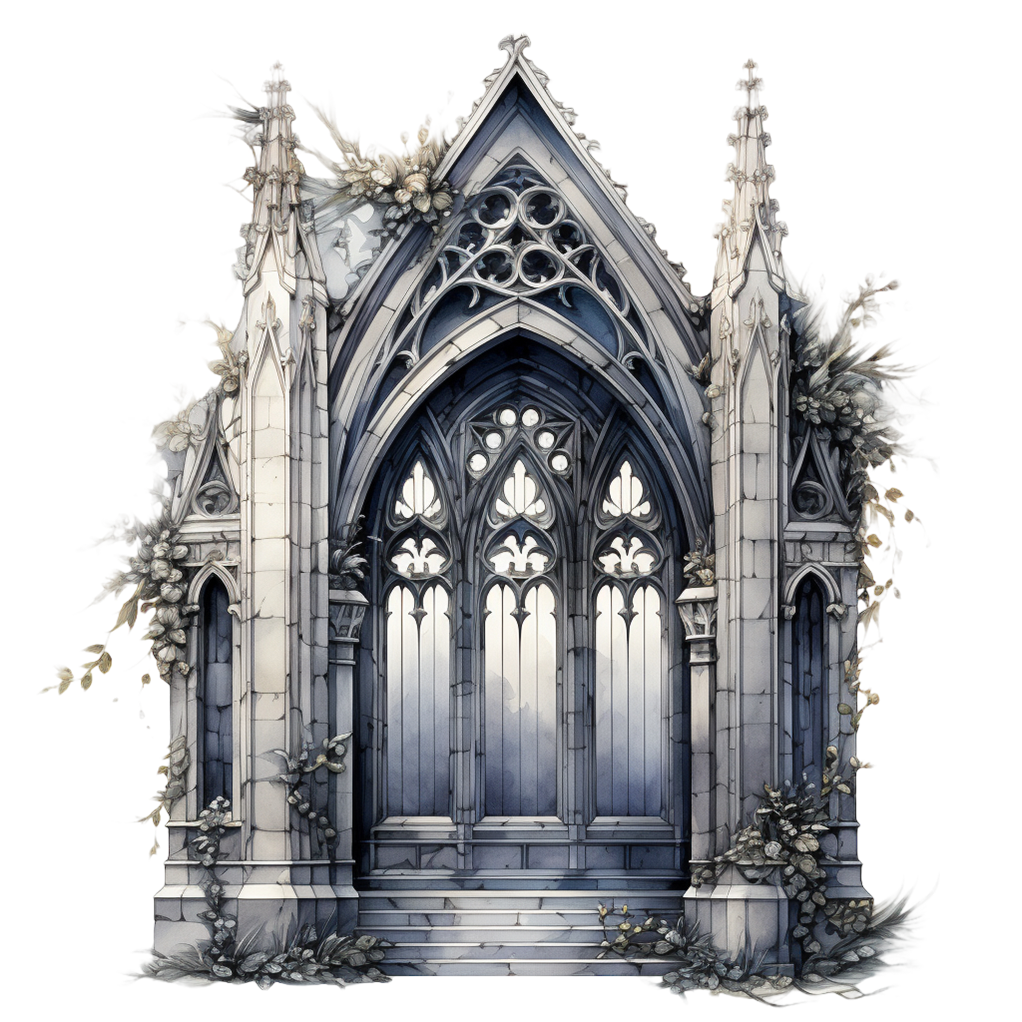 Gothic Christmas Decal 108