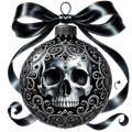 Gothic Christmas Decal 88