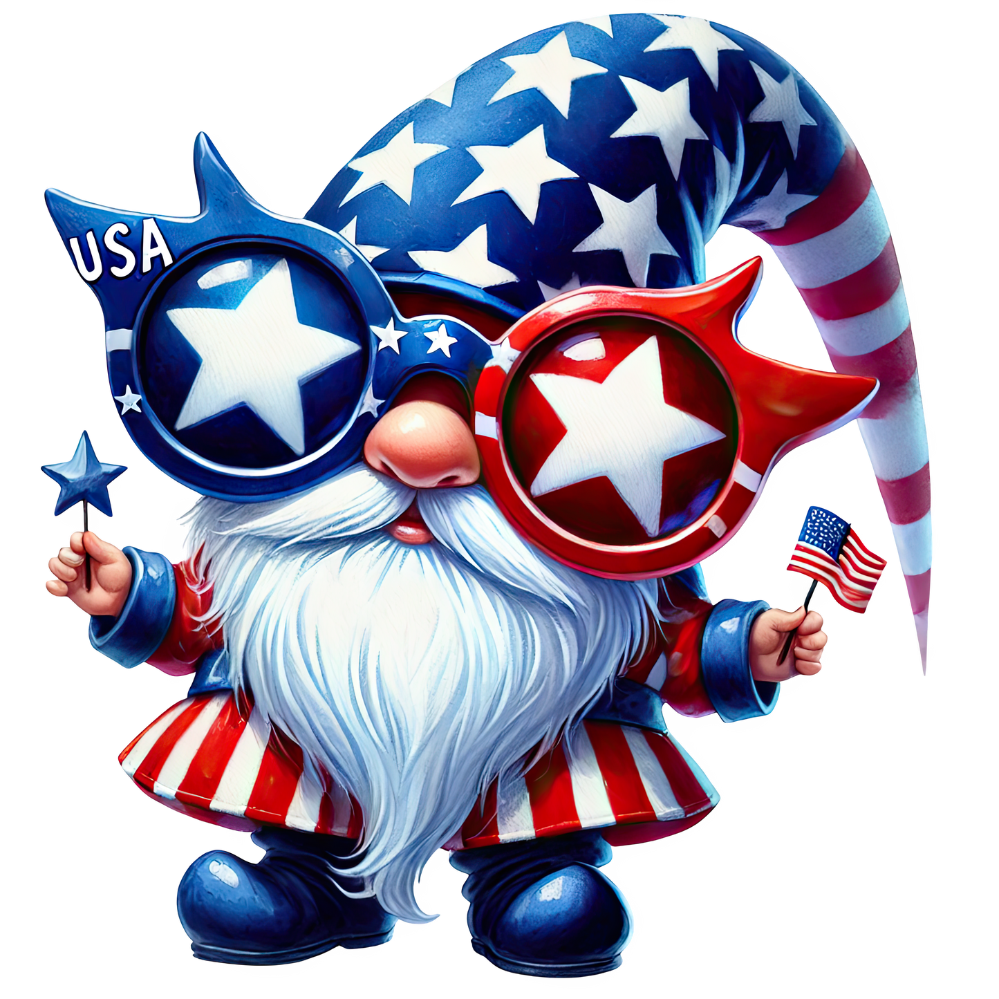 Patriotic Gnome 1