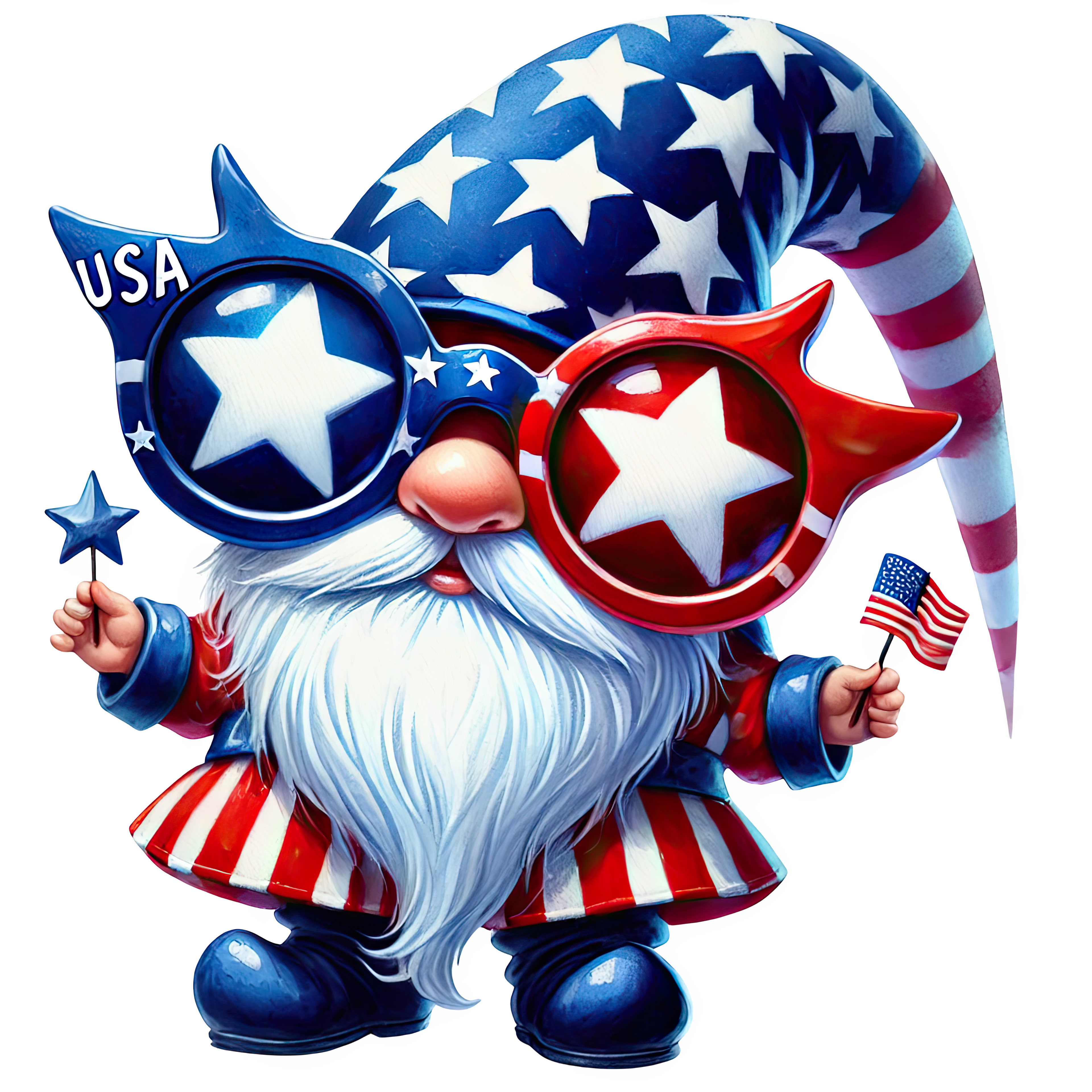 Patriotic Gnome 1